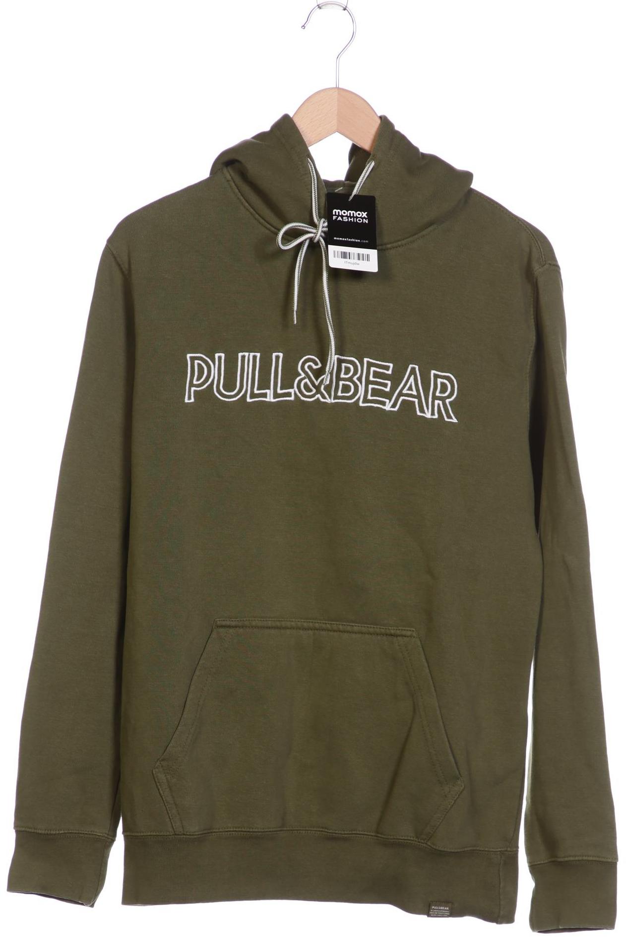 

Pull & Bear Herren Kapuzenpullover, grün, Gr. 52