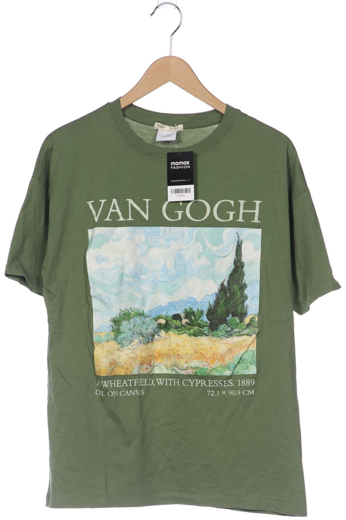 

Pull & Bear Herren T-Shirt, grün, Gr. 48