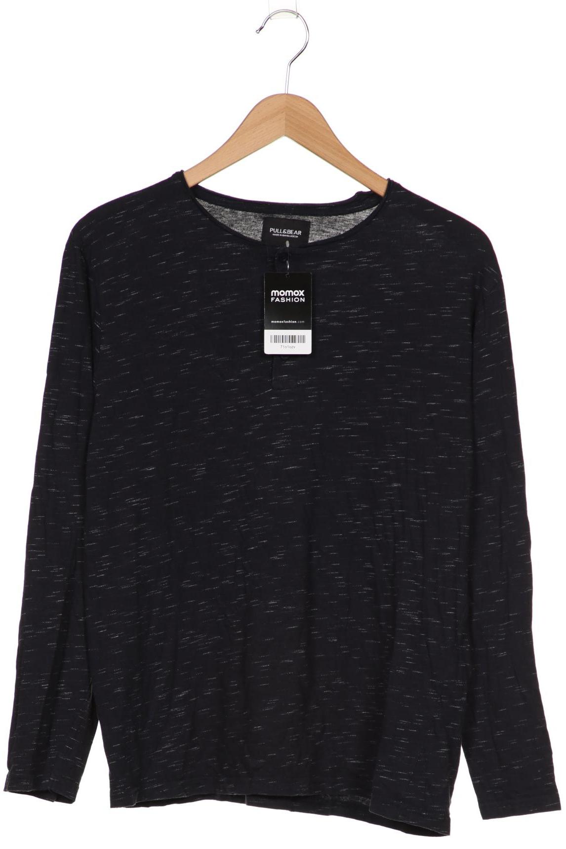

Pull & Bear Herren Langarmshirt, schwarz