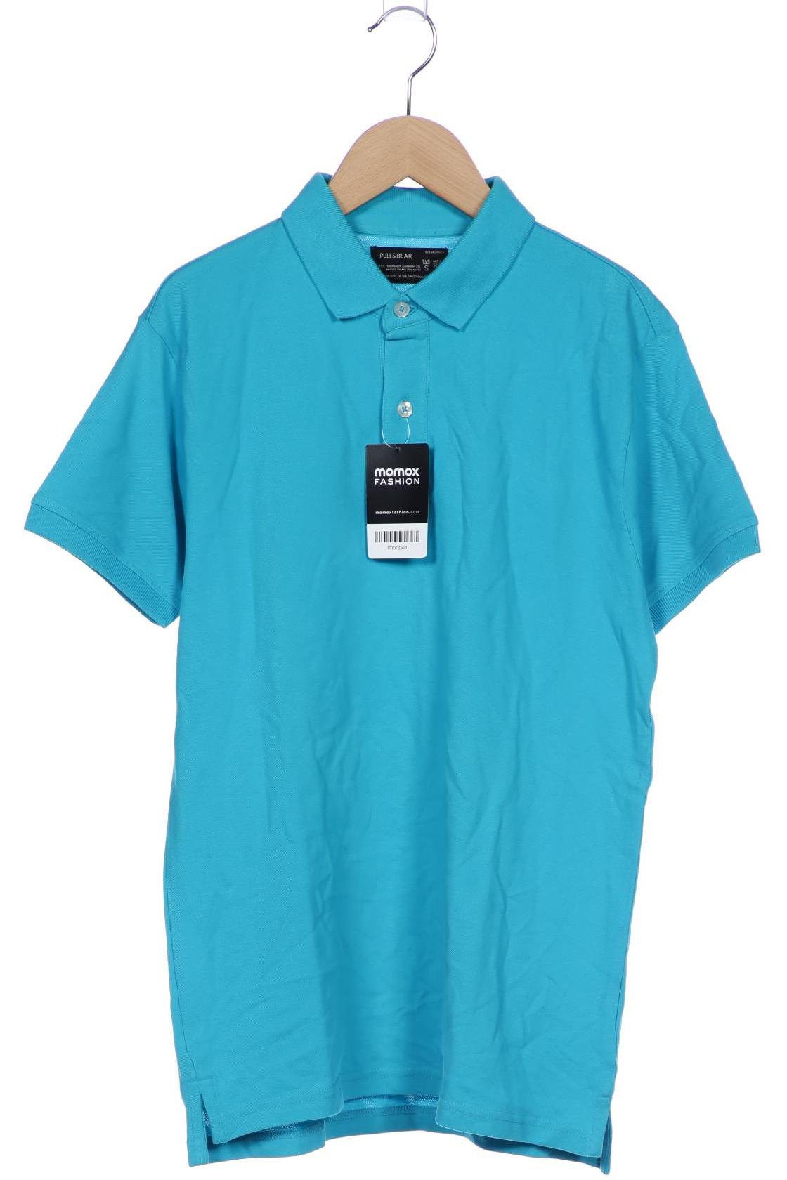 

Pull & Bear Herren Poloshirt, blau, Gr. 46