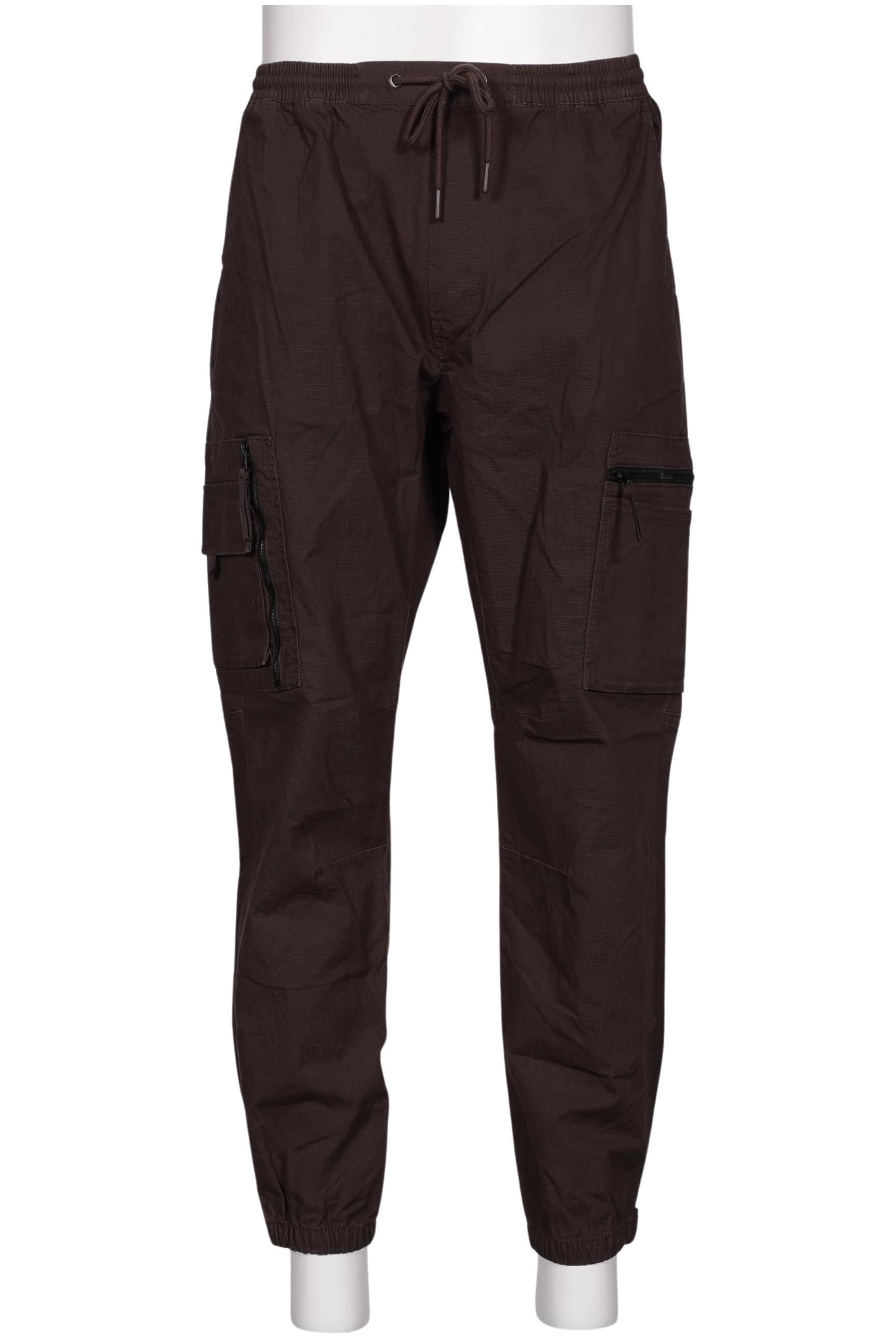 

Pull & Bear Herren Stoffhose, braun, Gr. 0