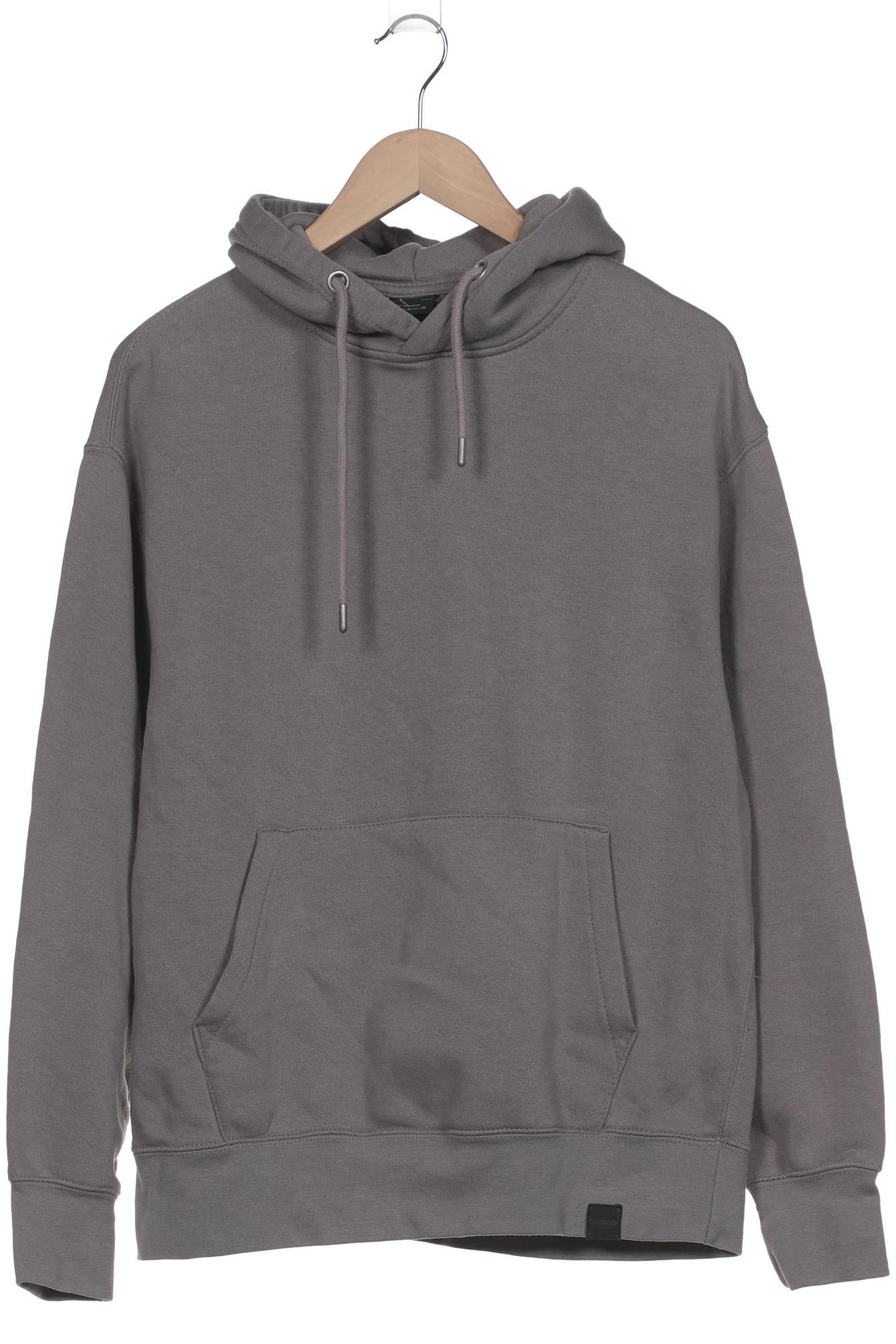 

Pull & Bear Herren Kapuzenpullover, grau, Gr. 48