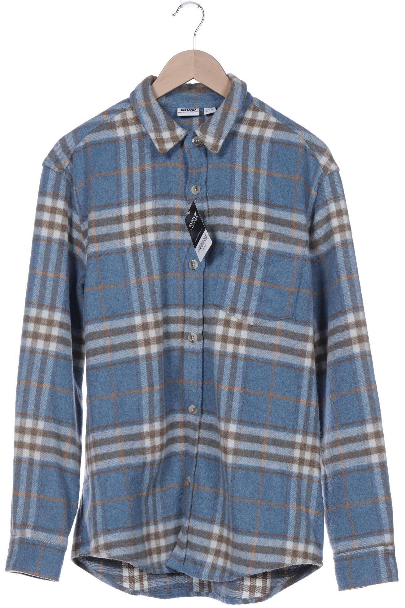 

Pull & Bear Herren Hemd, blau, Gr. 52