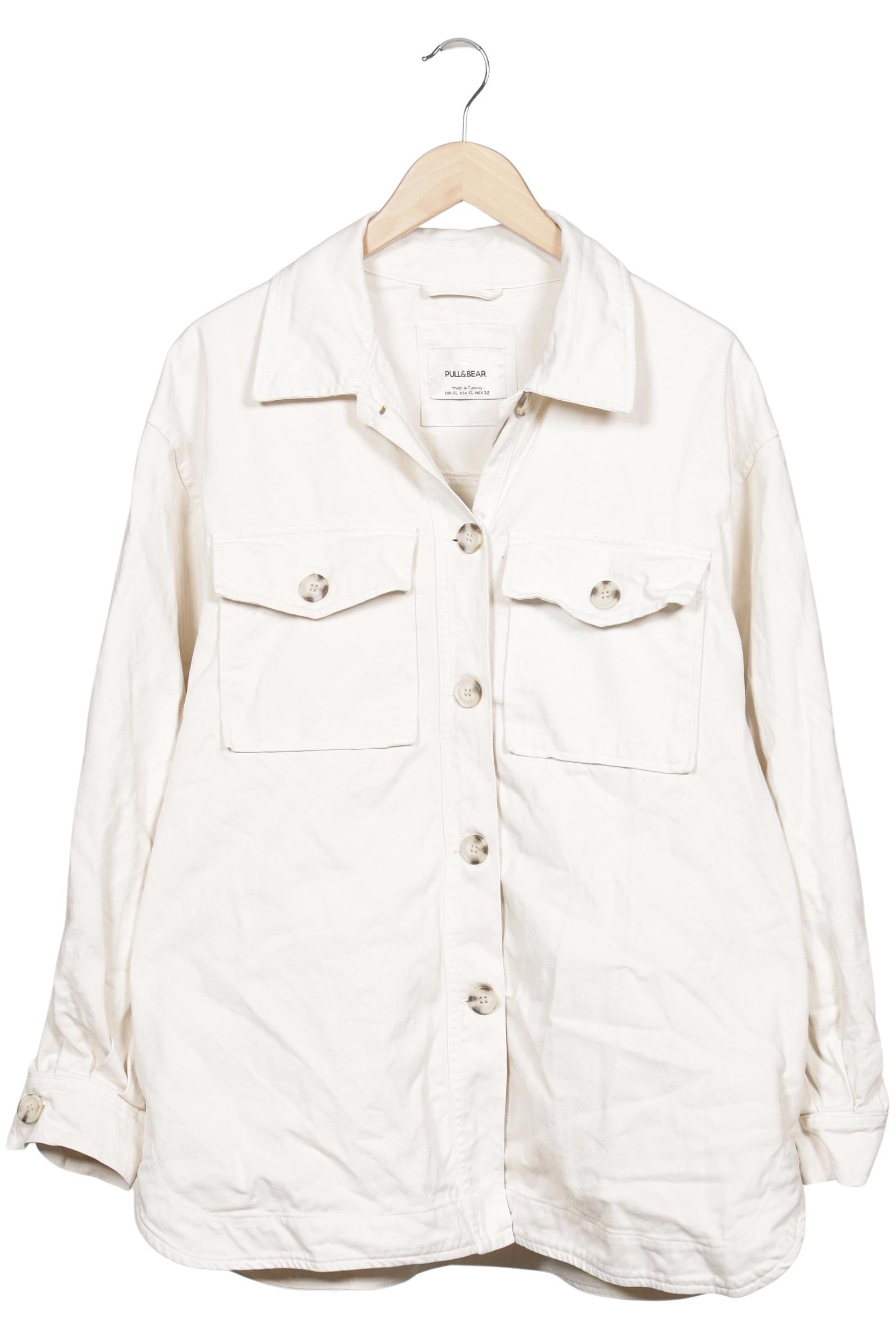 

Pull & Bear Herren Jacke, cremeweiß, Gr. 54