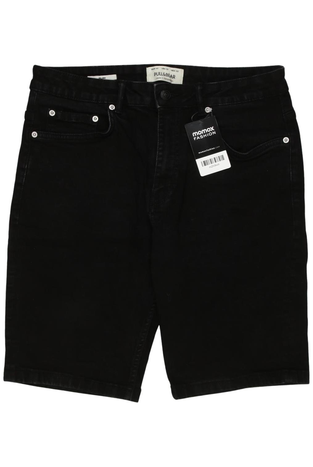

Pull & Bear Herren Shorts, schwarz, Gr. 32