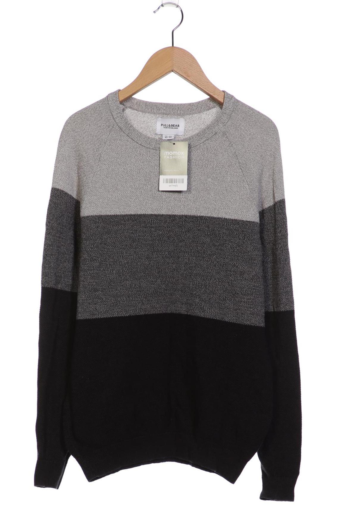 

Pull & Bear Herren Pullover, grau, Gr. 44