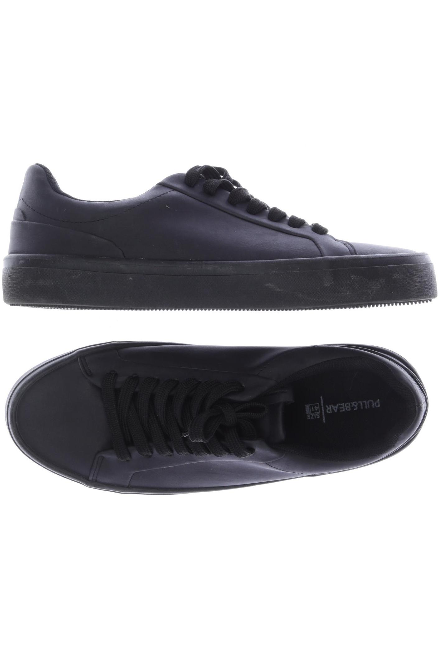 Thumbnail - Pull &amp; Bear Herren Sneakers, schwarz, Gr. 41