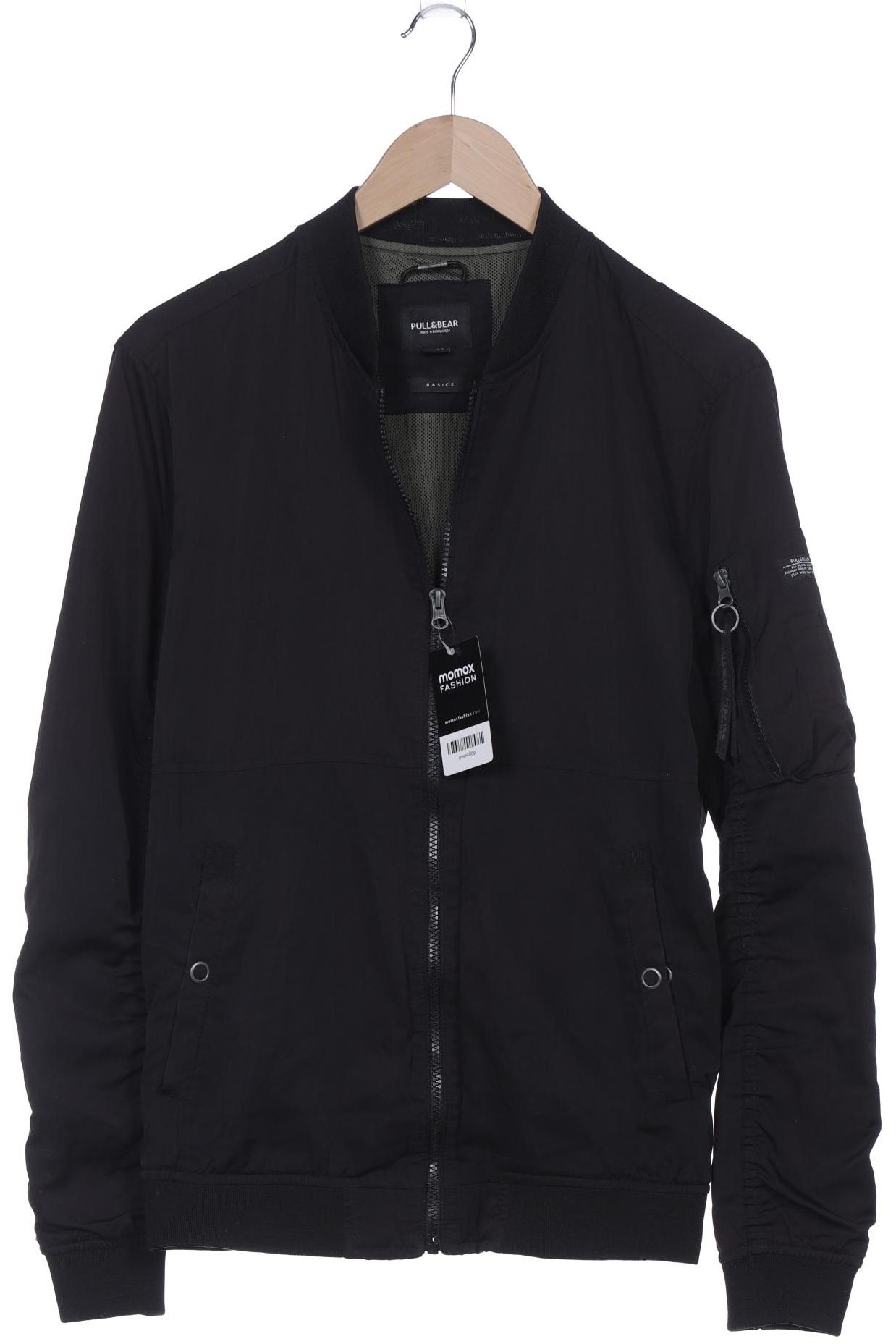 

Pull & Bear Herren Jacke, schwarz, Gr. 48