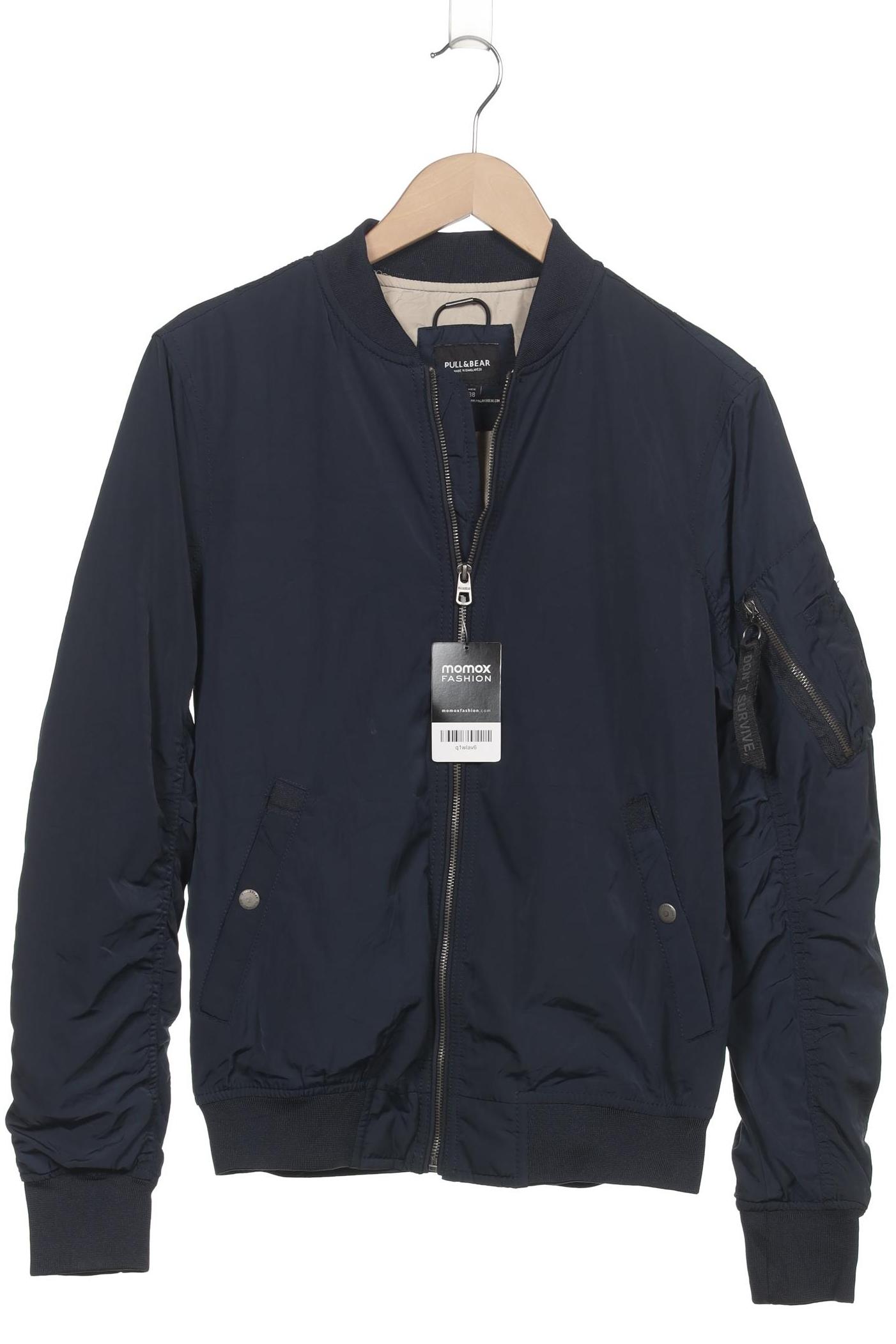 

Pull & Bear Herren Jacke, marineblau, Gr. 48
