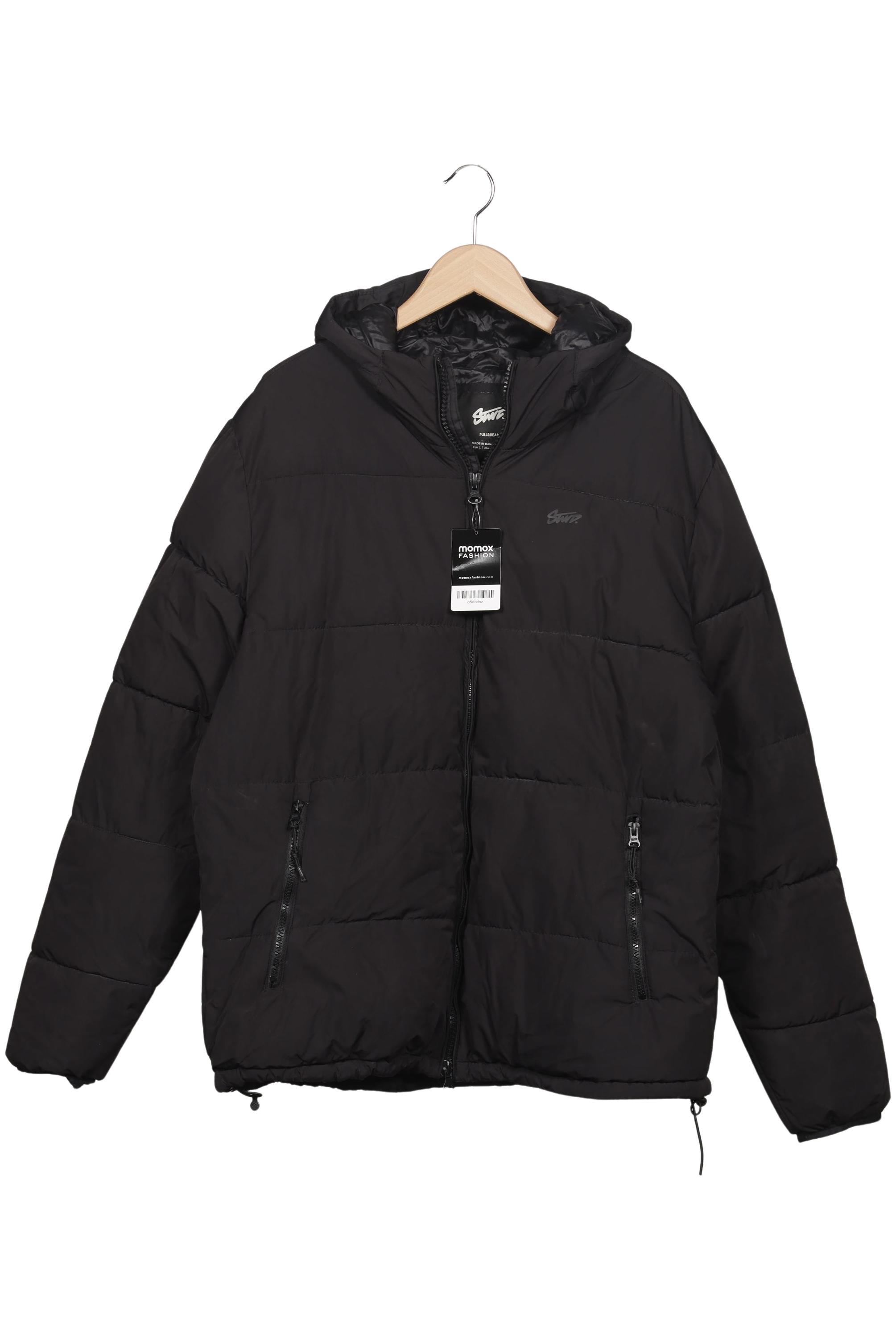 

Pull & Bear Herren Jacke, schwarz, Gr. 52