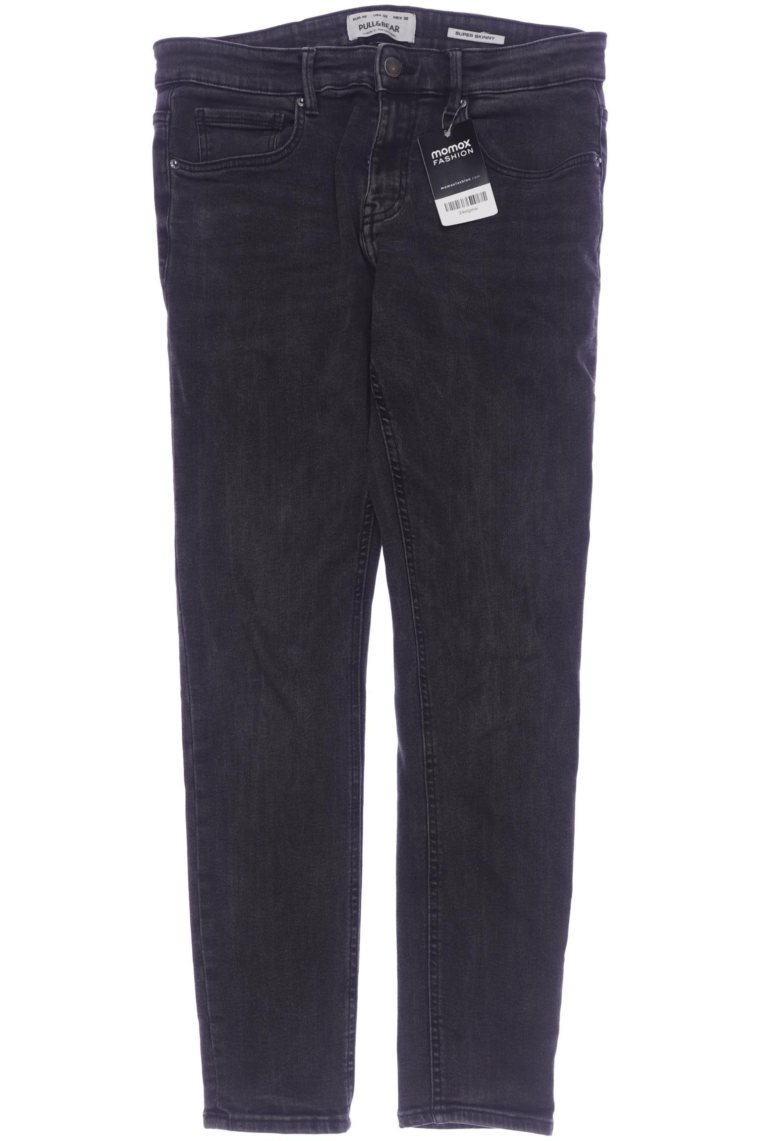 

Pull & Bear Herren Jeans, grau, Gr. 32