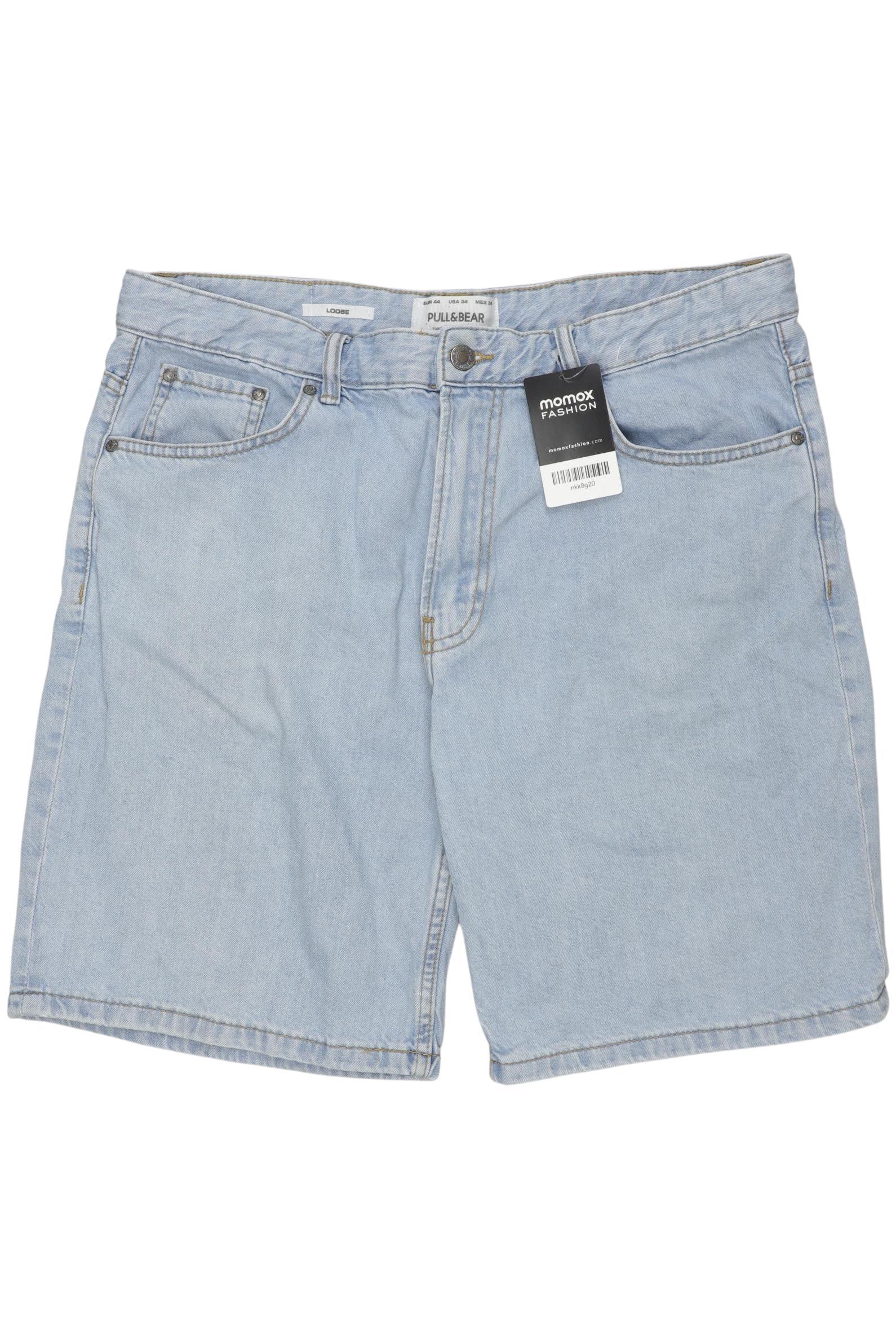 

Pull & Bear Herren Shorts, blau, Gr. 44