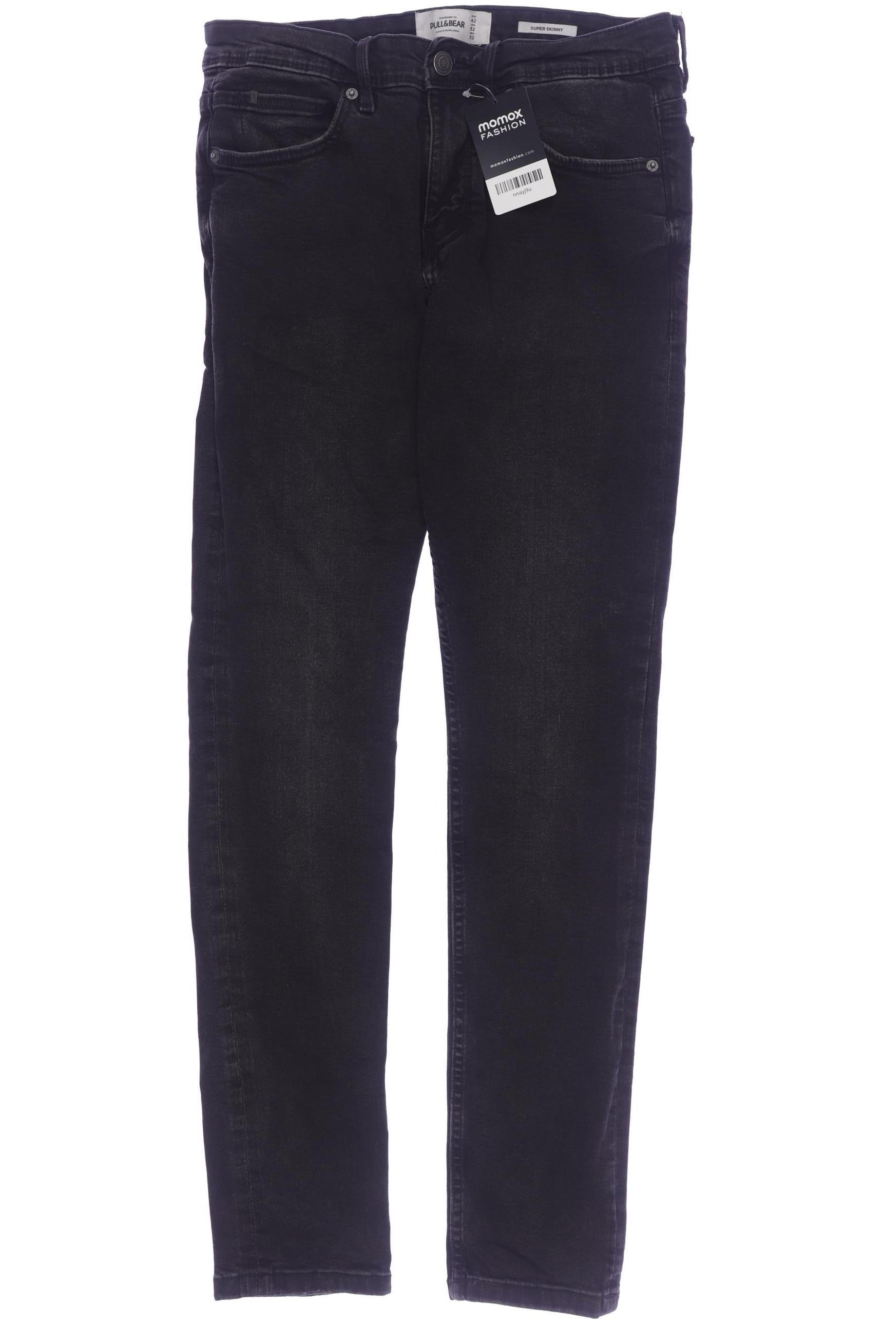

Pull & Bear Herren Jeans, schwarz, Gr. 32