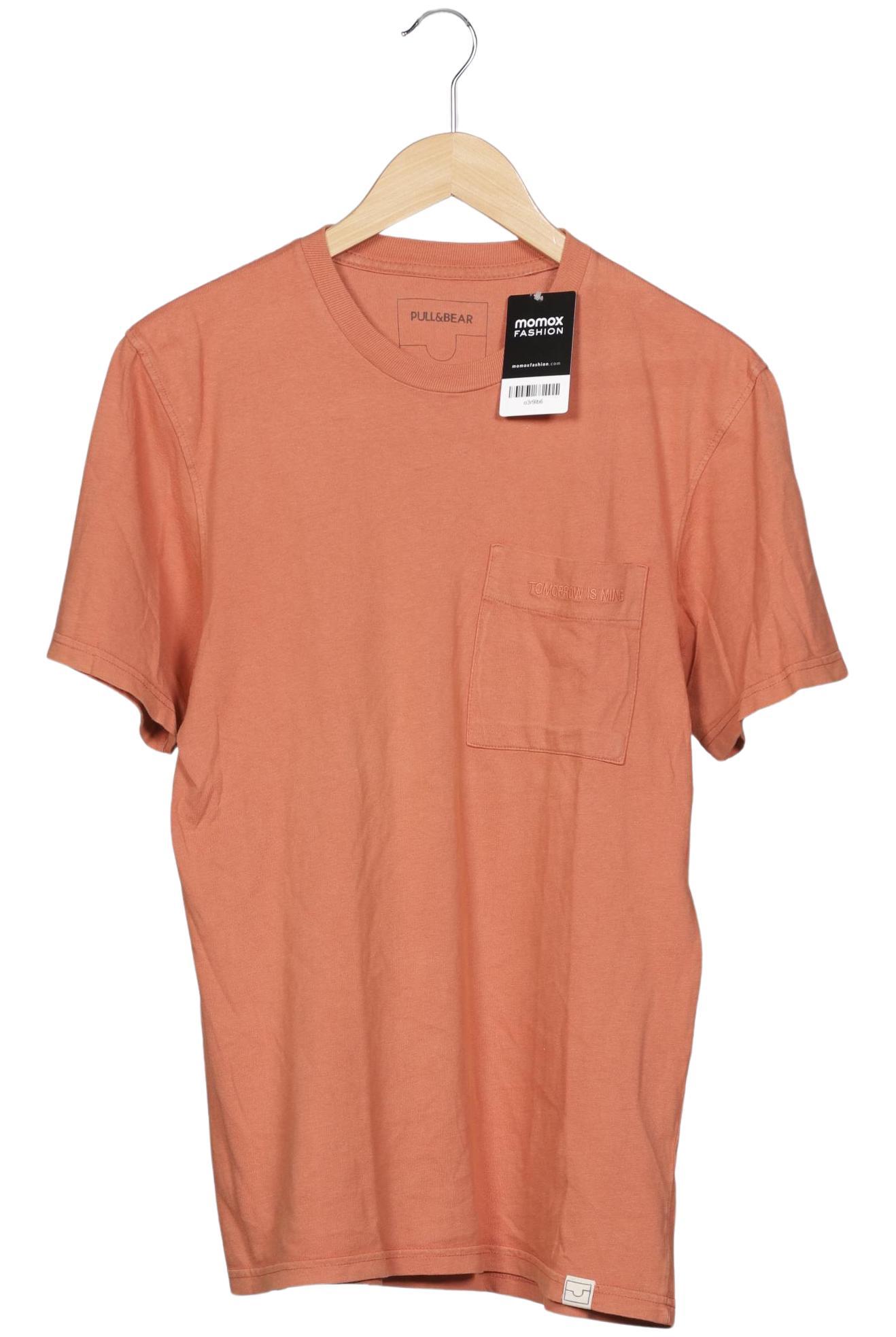 Thumbnail - Pull &amp; Bear Herren T-Shirt, orange, Gr. 46