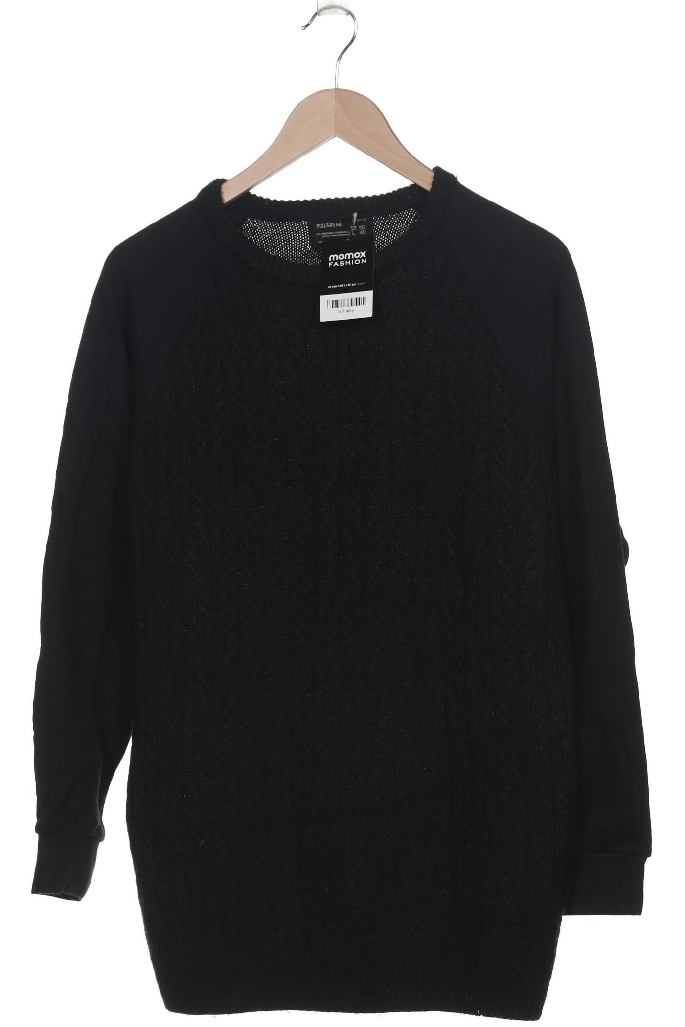 

Pull & Bear Herren Pullover, schwarz, Gr. 52
