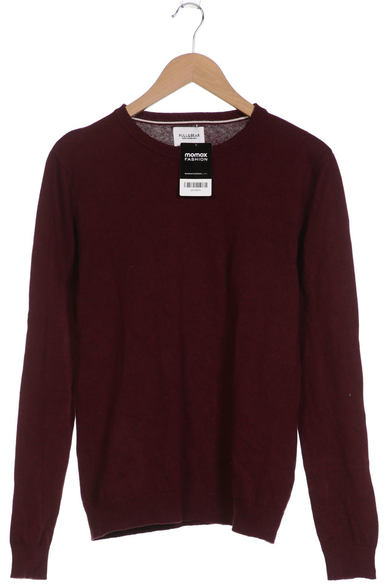 

Pull & Bear Herren Pullover, bordeaux, Gr. 48