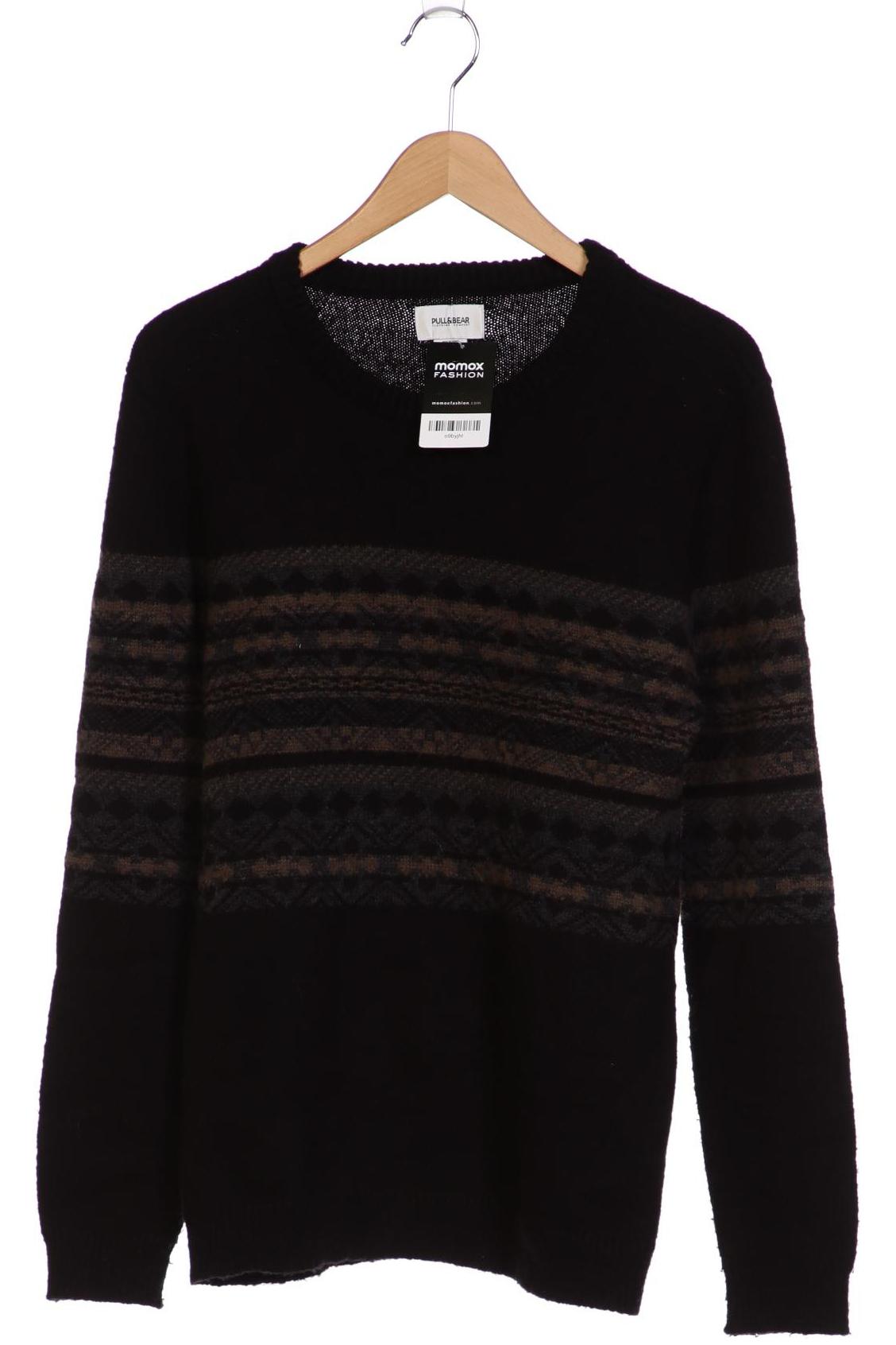 

Pull & Bear Herren Pullover, schwarz, Gr. 48