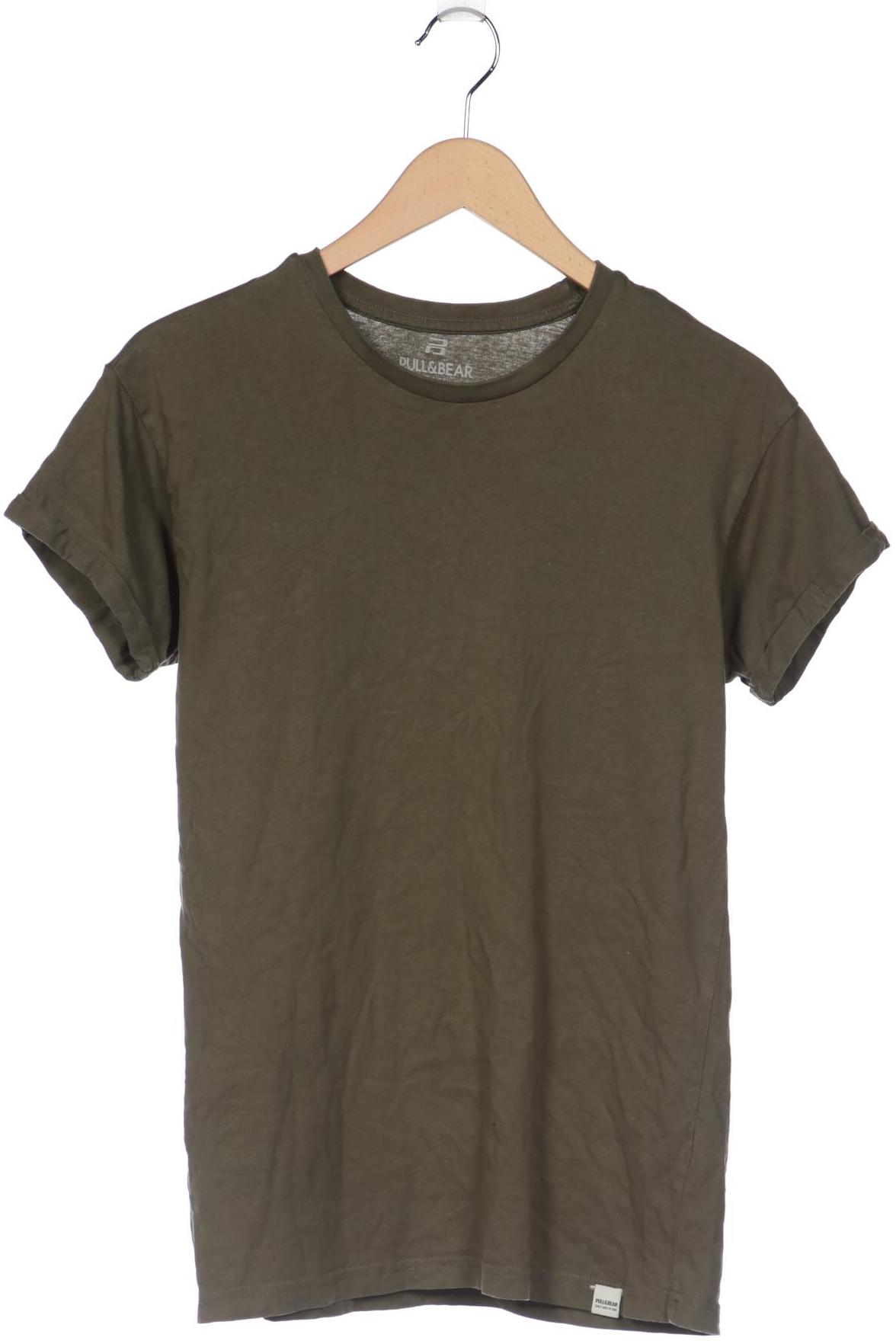 

Pull & Bear Herren T-Shirt, grün, Gr. 48