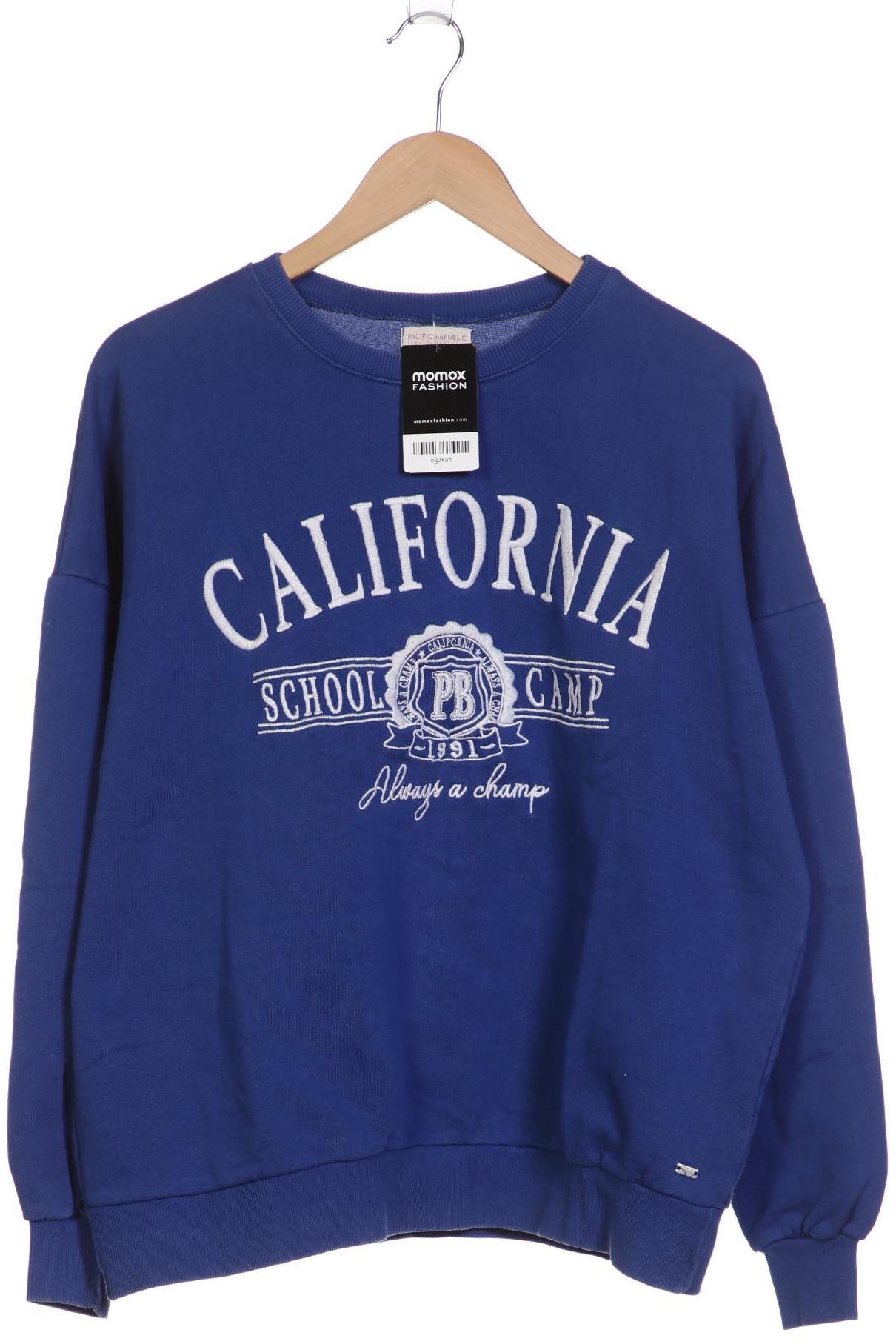 

Pull & Bear Herren Sweatshirt, blau, Gr. 48