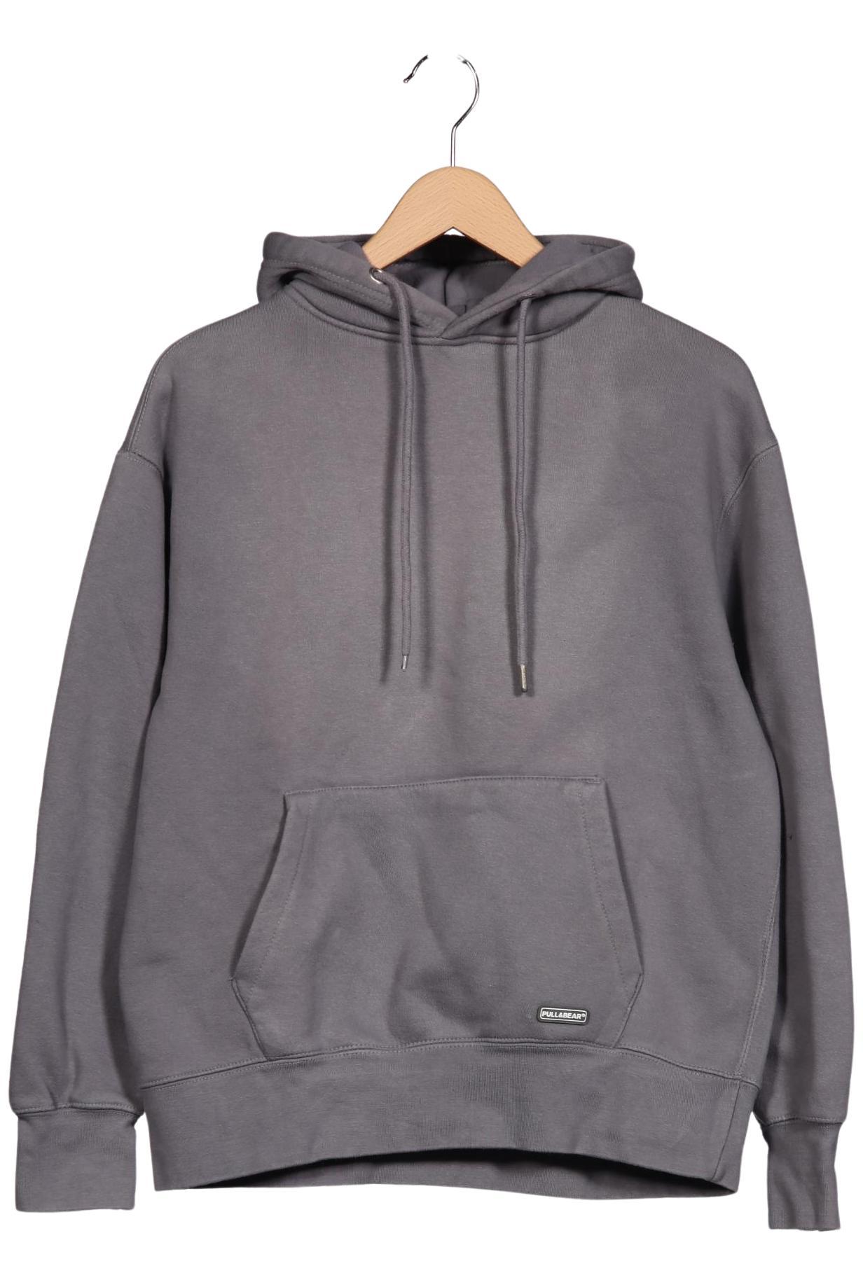 

Pull & Bear Herren Kapuzenpullover, grau, Gr. 46
