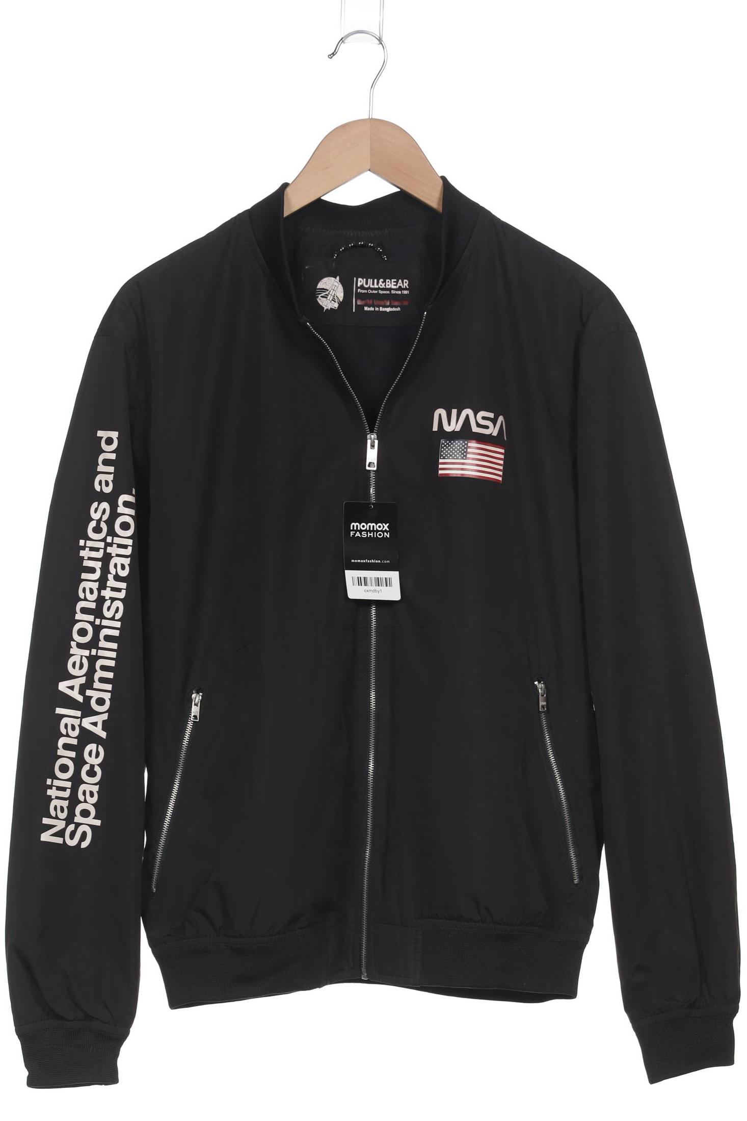 

Pull & Bear Herren Jacke, schwarz, Gr. 48