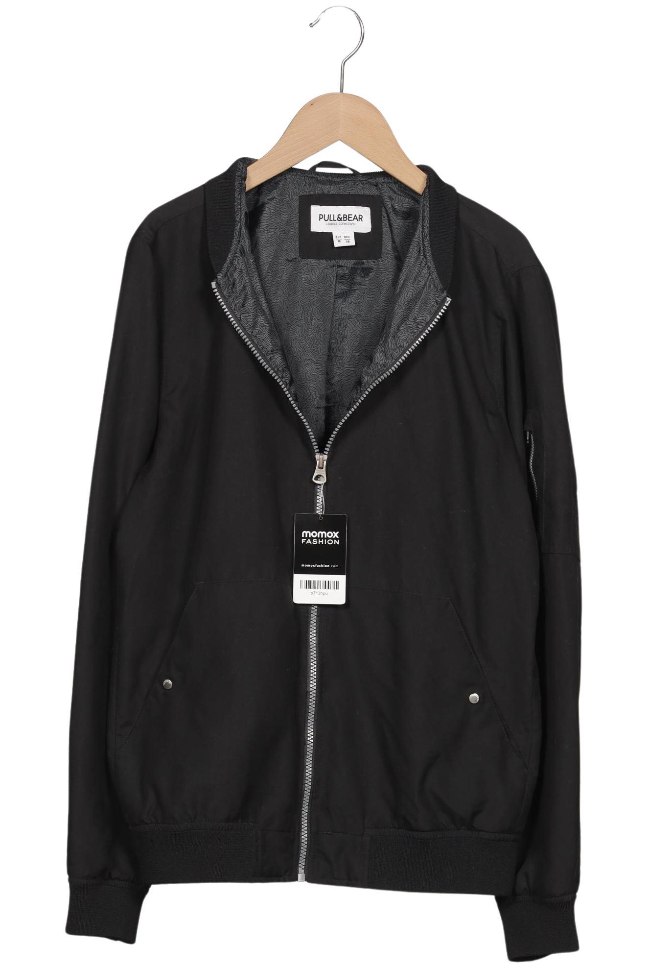 

Pull & Bear Herren Jacke, schwarz, Gr. 48