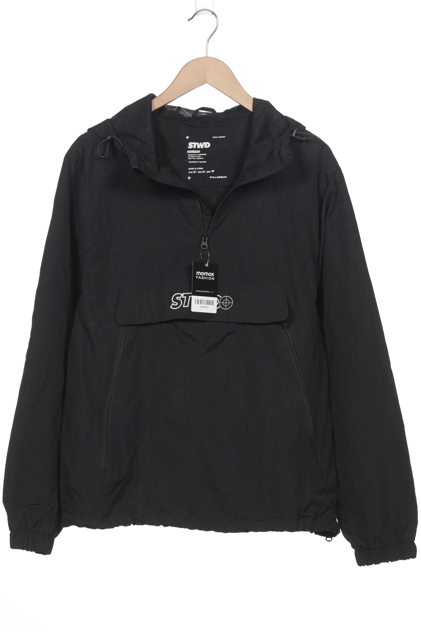 

Pull & Bear Herren Jacke, schwarz, Gr. 48