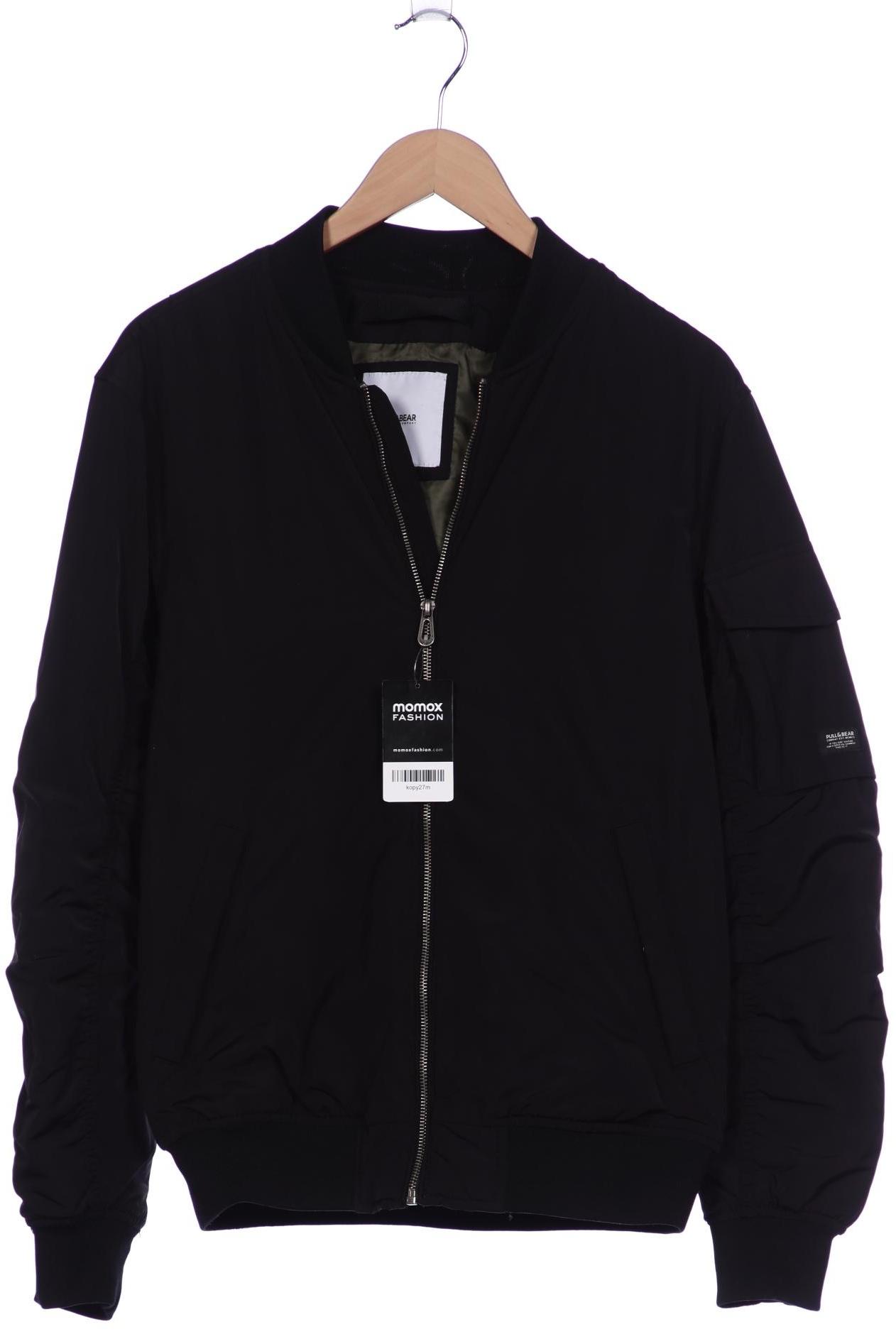 

Pull & Bear Herren Jacke, schwarz, Gr. 48