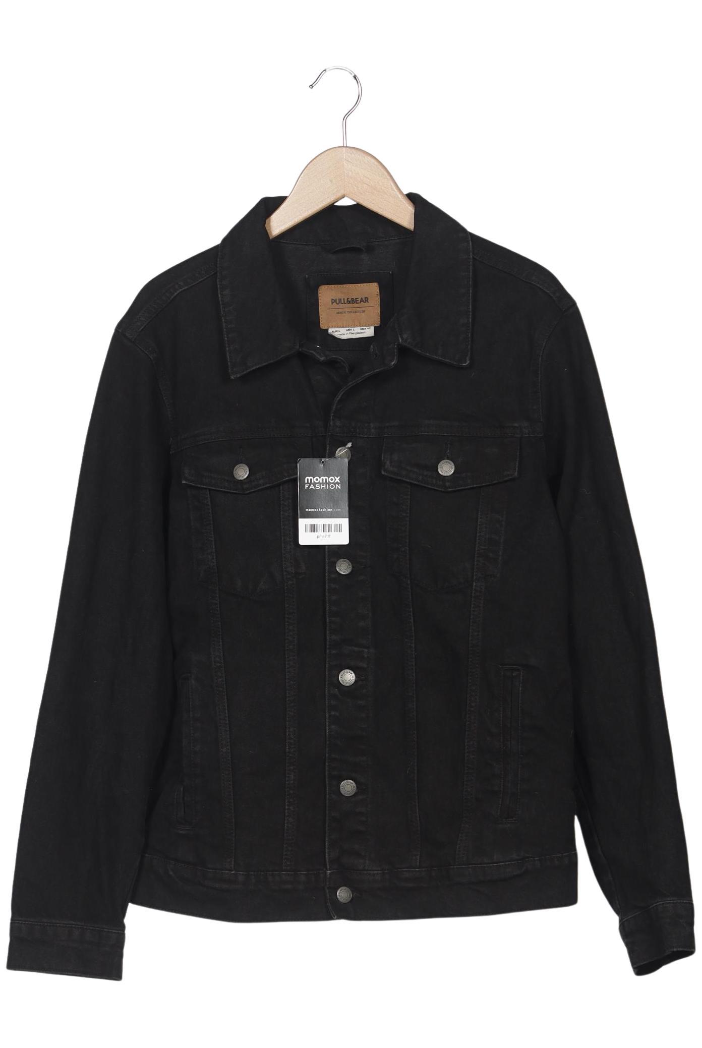 

Pull & Bear Herren Jacke, schwarz, Gr. 52