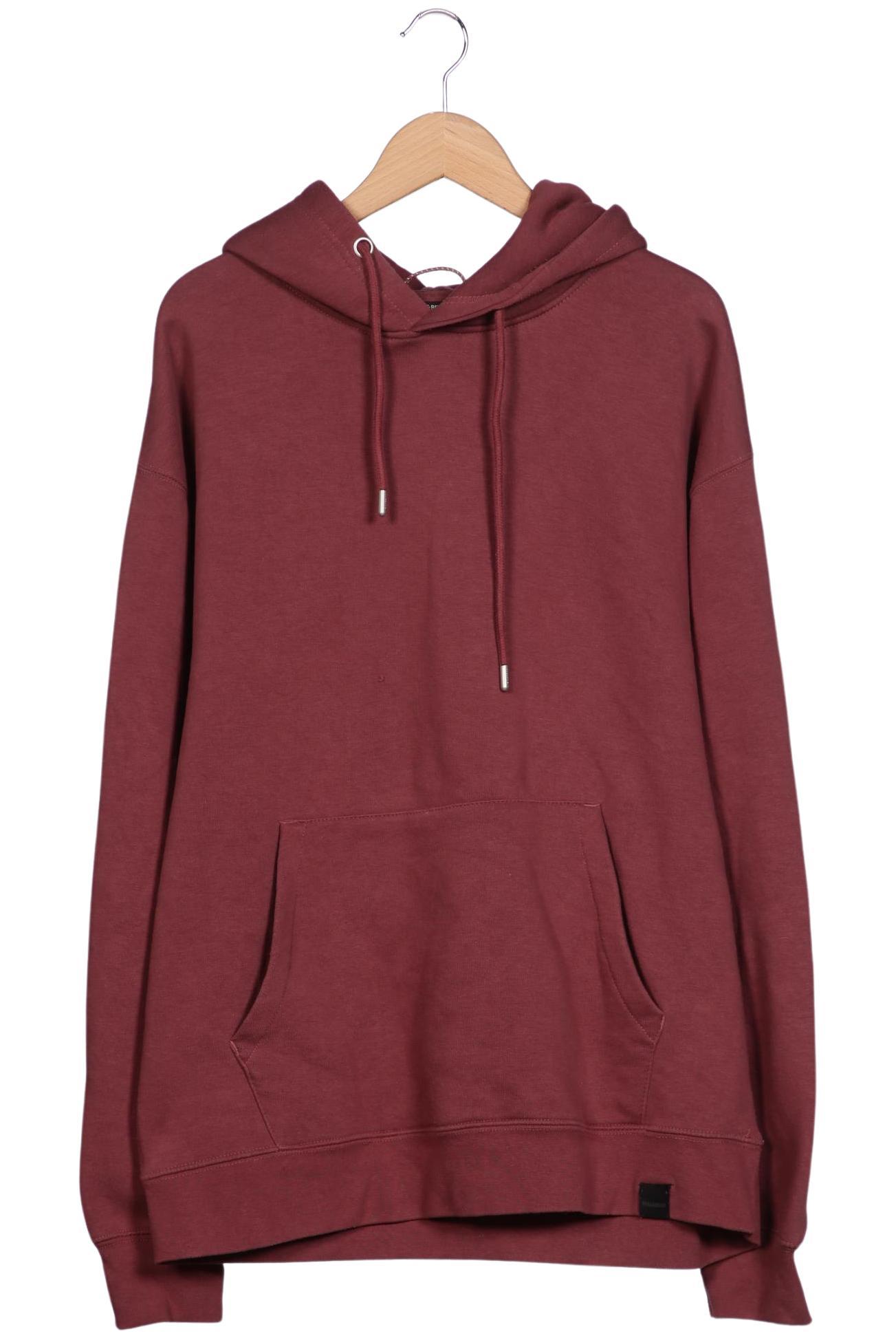 Thumbnail - Pull &amp; Bear Herren Kapuzenpullover, bordeaux, Gr. 54
