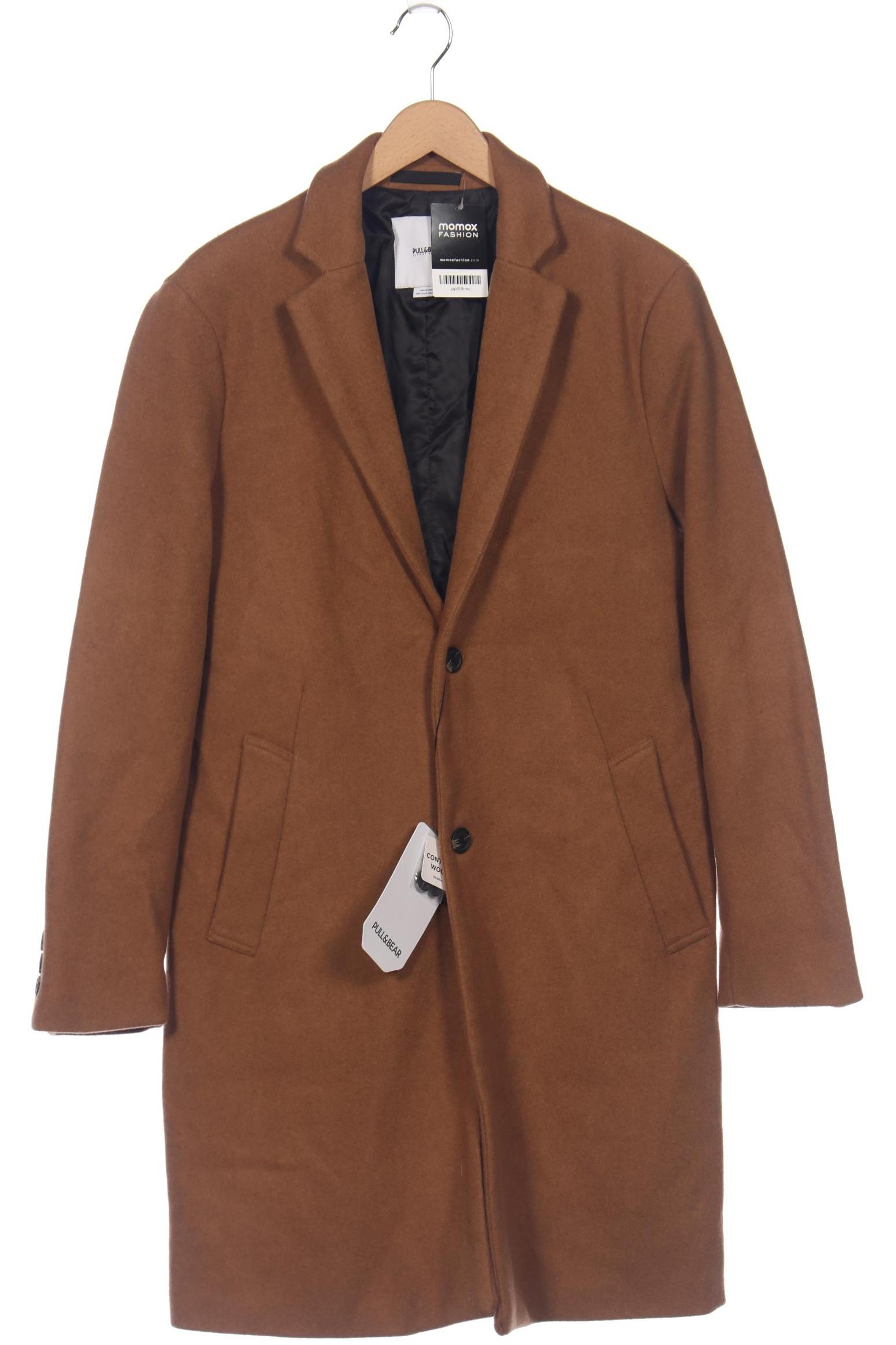 

Pull & Bear Herren Mantel, braun, Gr. 52