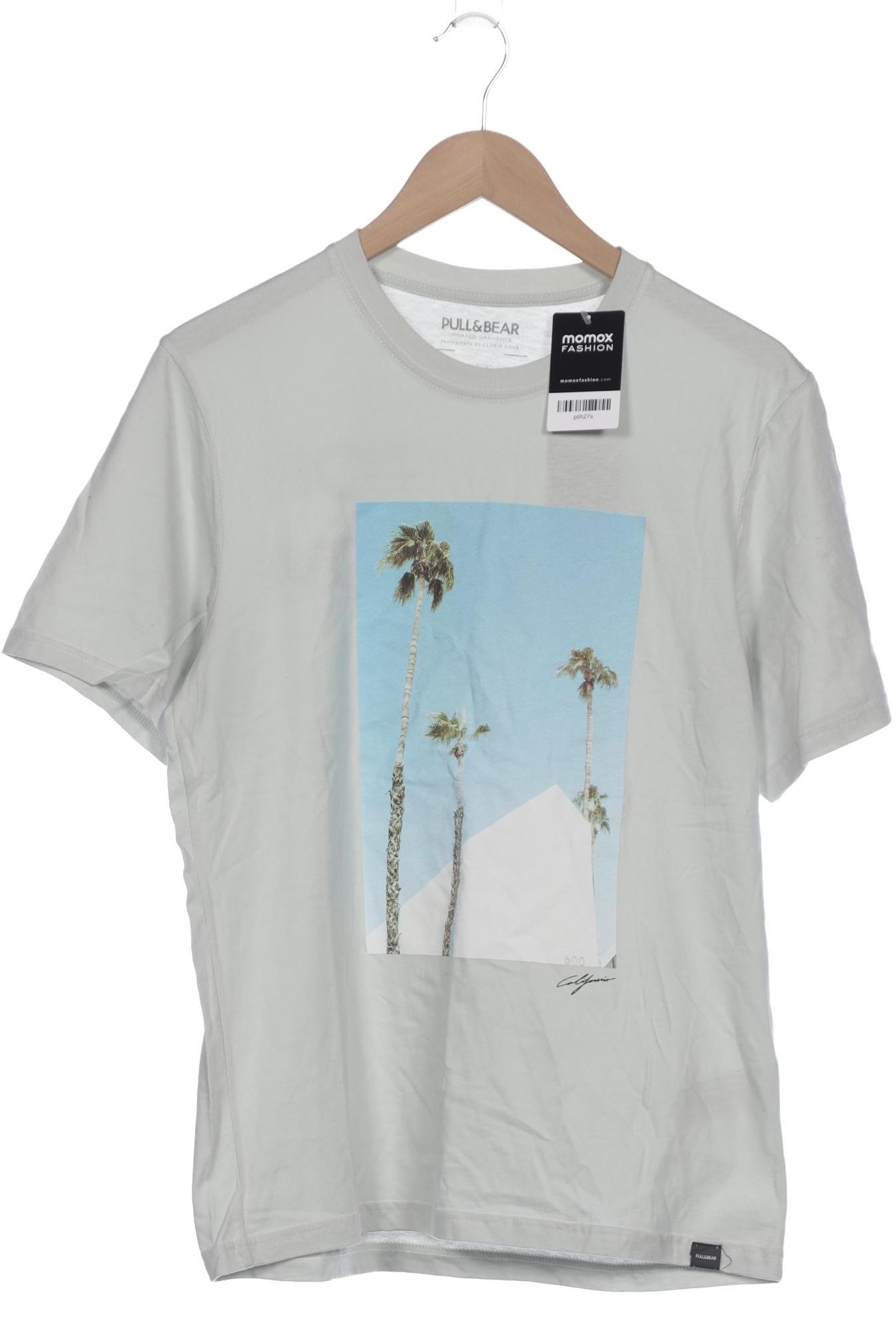 

Pull & Bear Herren T-Shirt, hellgrün, Gr. 46