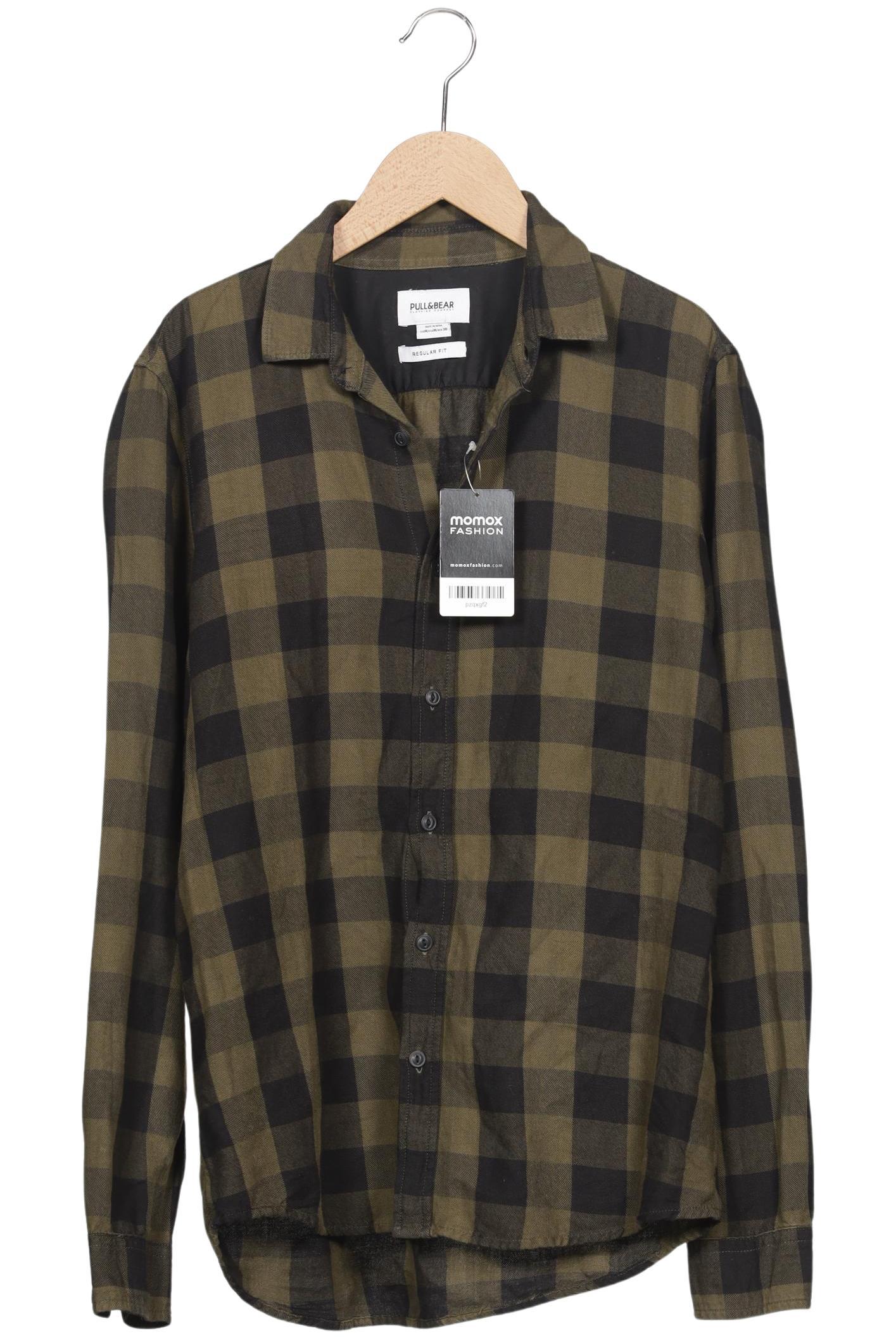 

Pull & Bear Herren Hemd, grün, Gr. 46