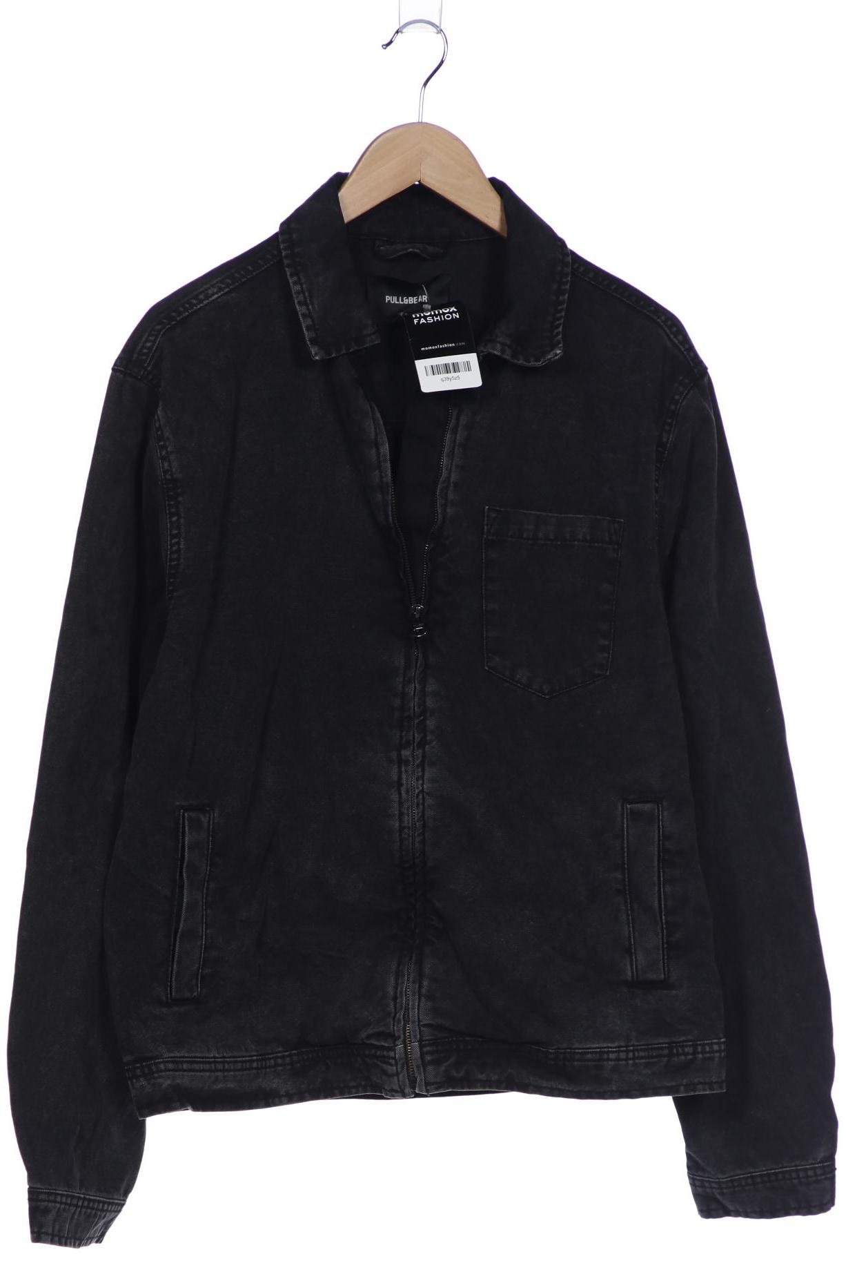 

Pull & Bear Herren Jacke, schwarz, Gr. 48