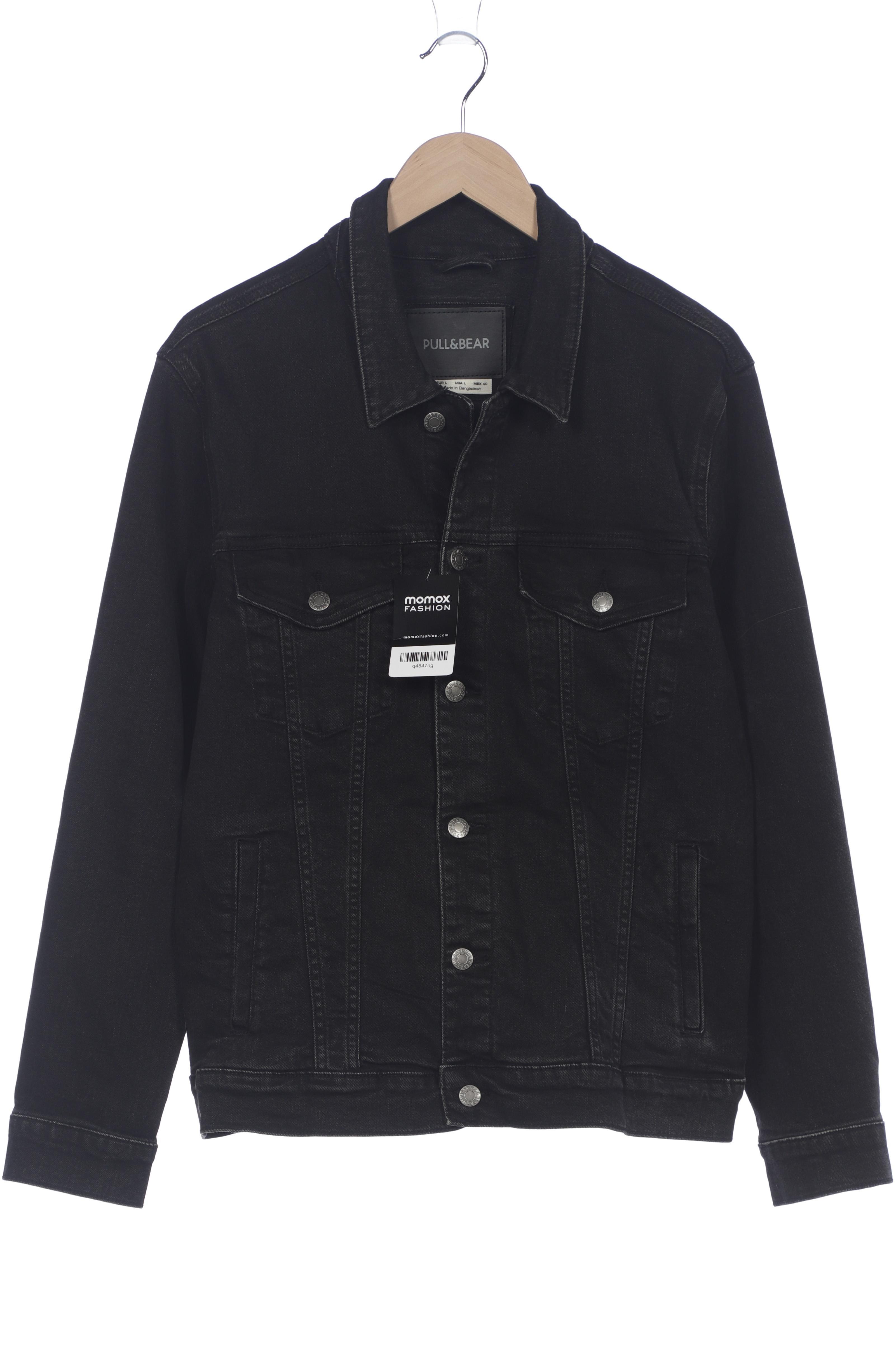 

Pull & Bear Herren Jacke, schwarz, Gr. 52