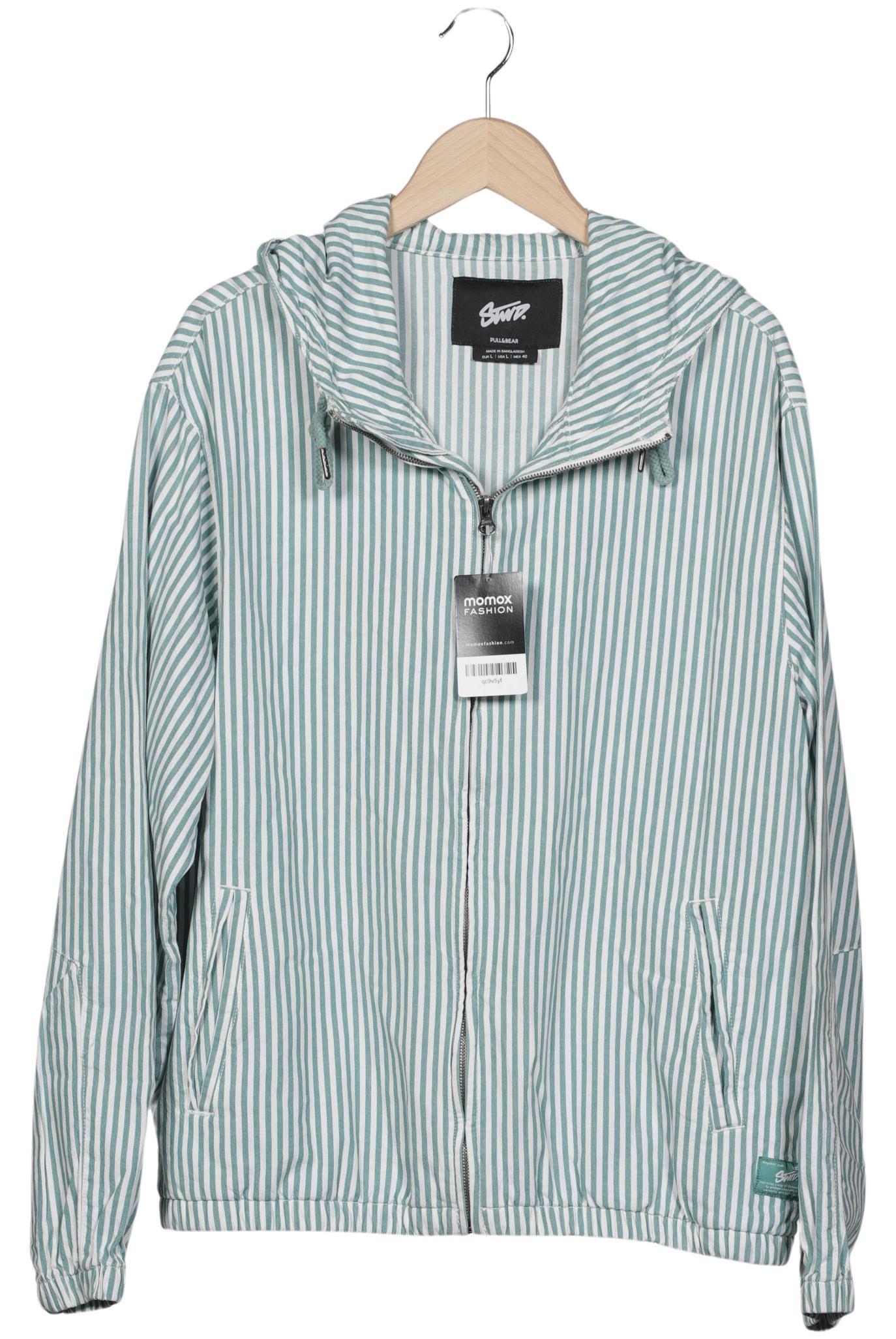 

Pull & Bear Herren Jacke, hellblau, Gr. 52