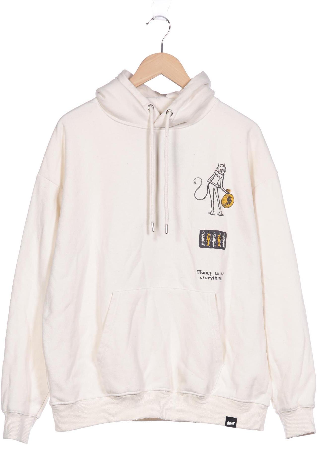 

Pull & Bear Herren Kapuzenpullover, cremeweiß