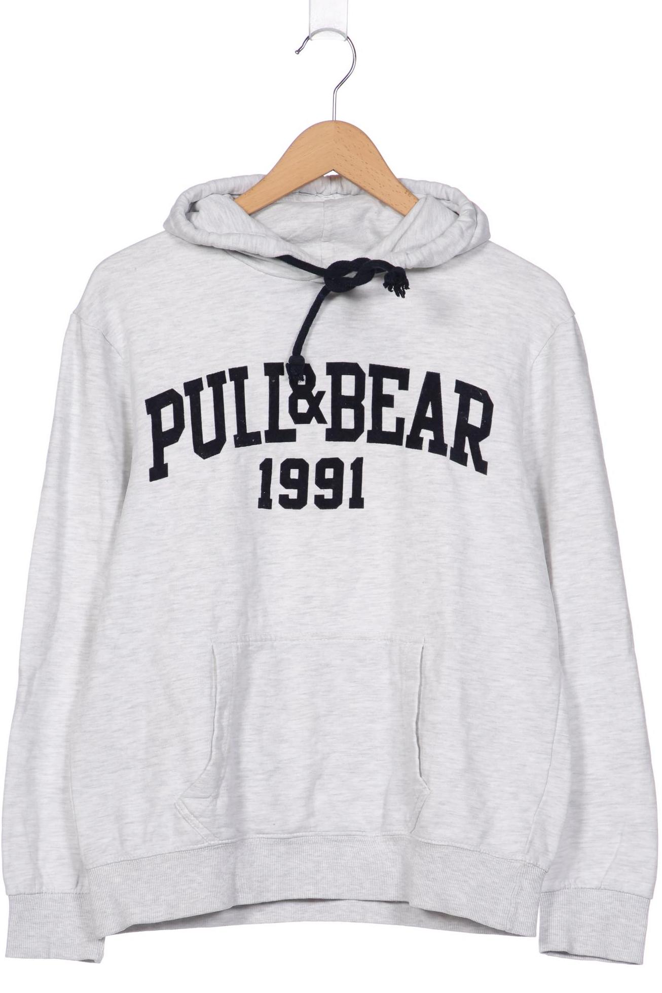 

Pull & Bear Herren Kapuzenpullover, grau