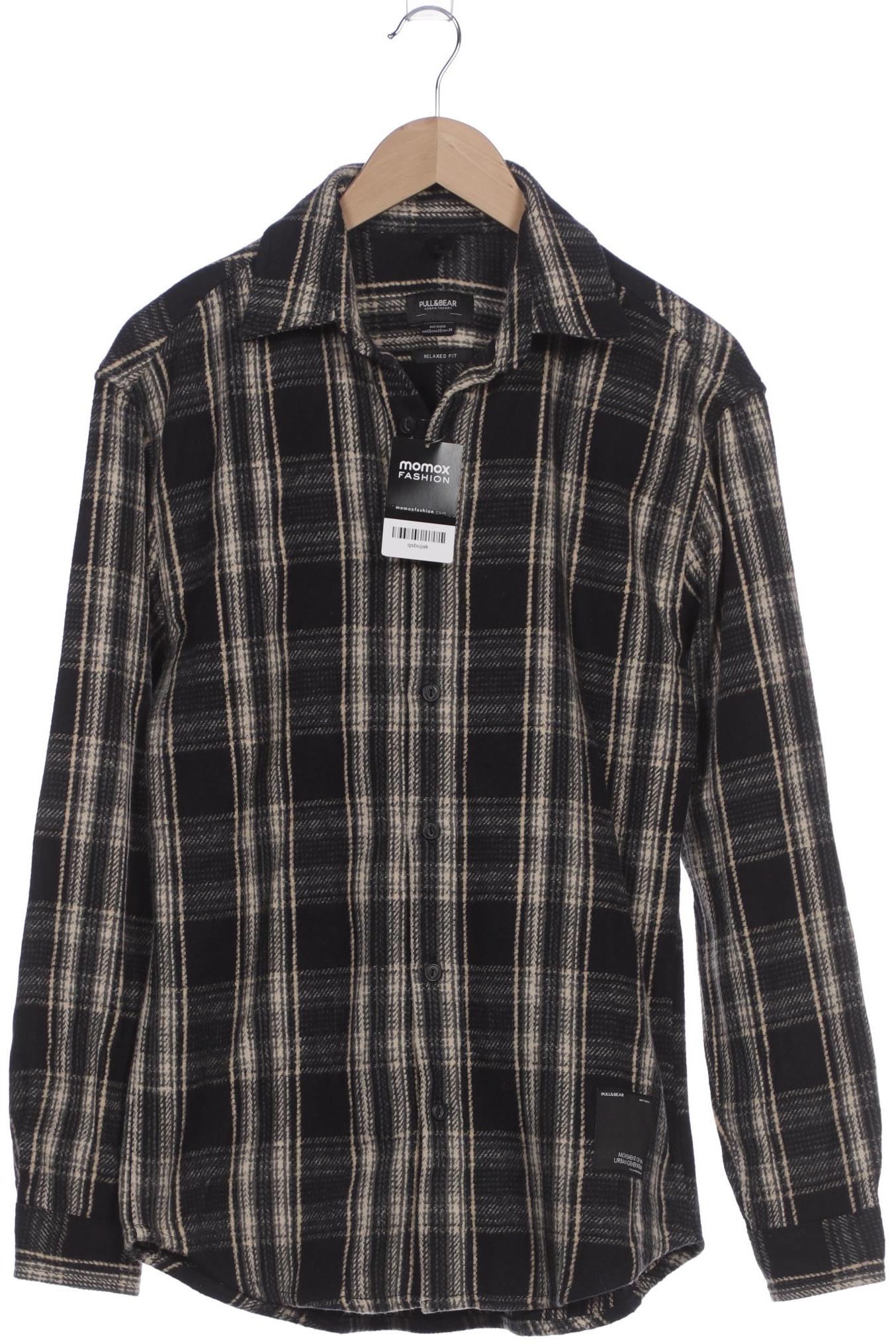 

Pull & Bear Herren Hemd, marineblau, Gr. 44