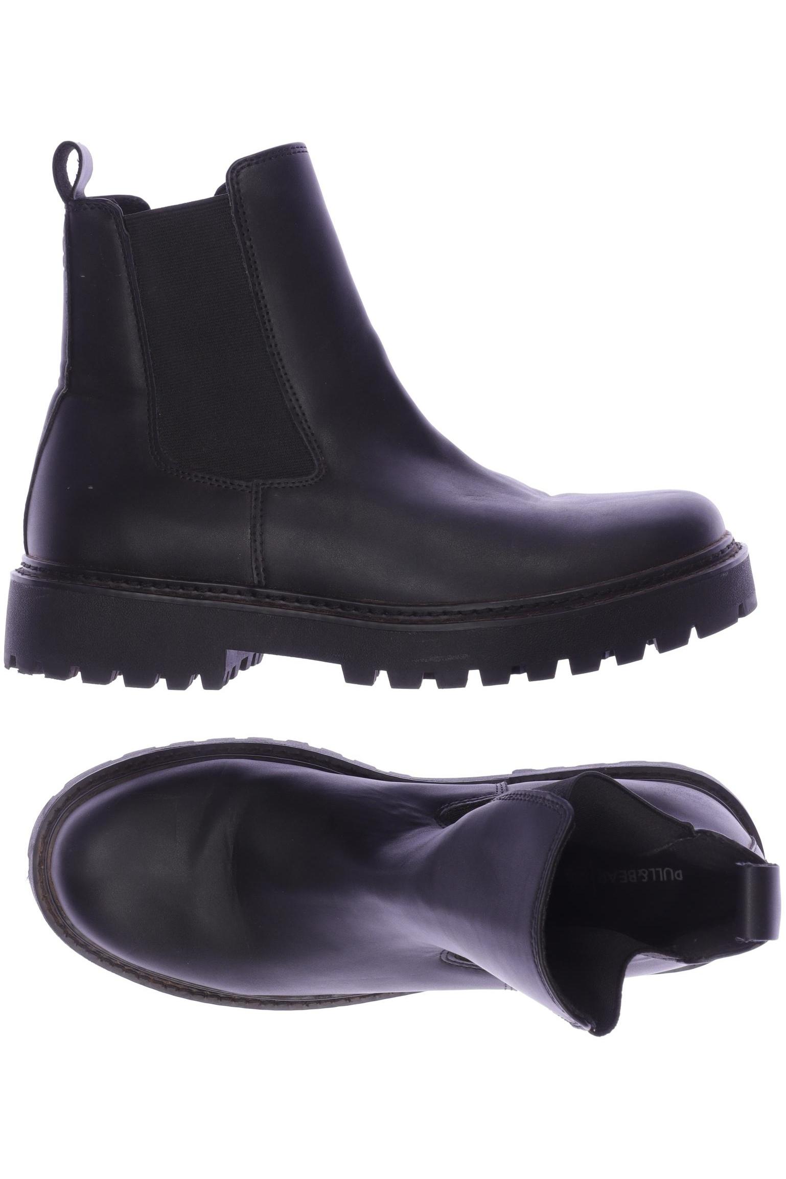 

Pull & Bear Herren Stiefel, schwarz, Gr. 44