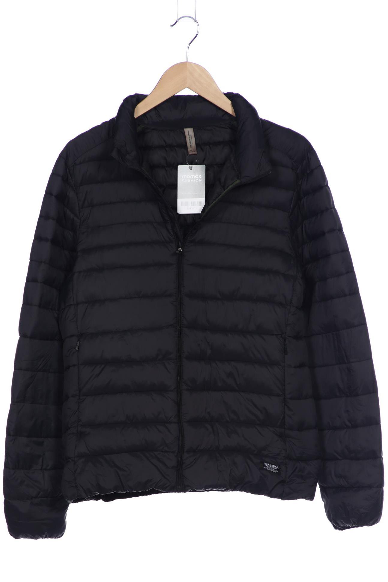 

Pull & Bear Herren Jacke, schwarz, Gr. 48