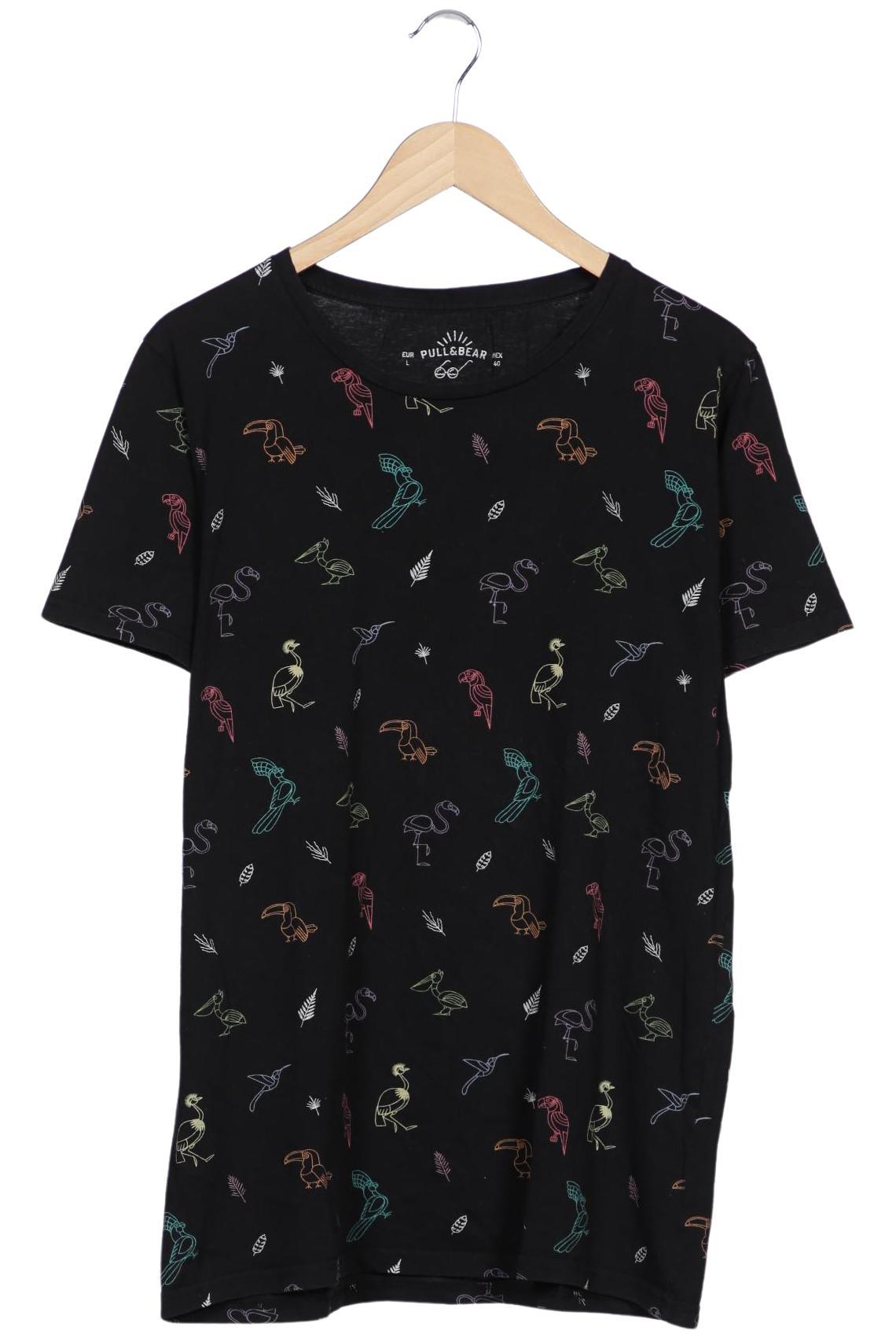 

Pull & Bear Herren T-Shirt, schwarz, Gr. 52