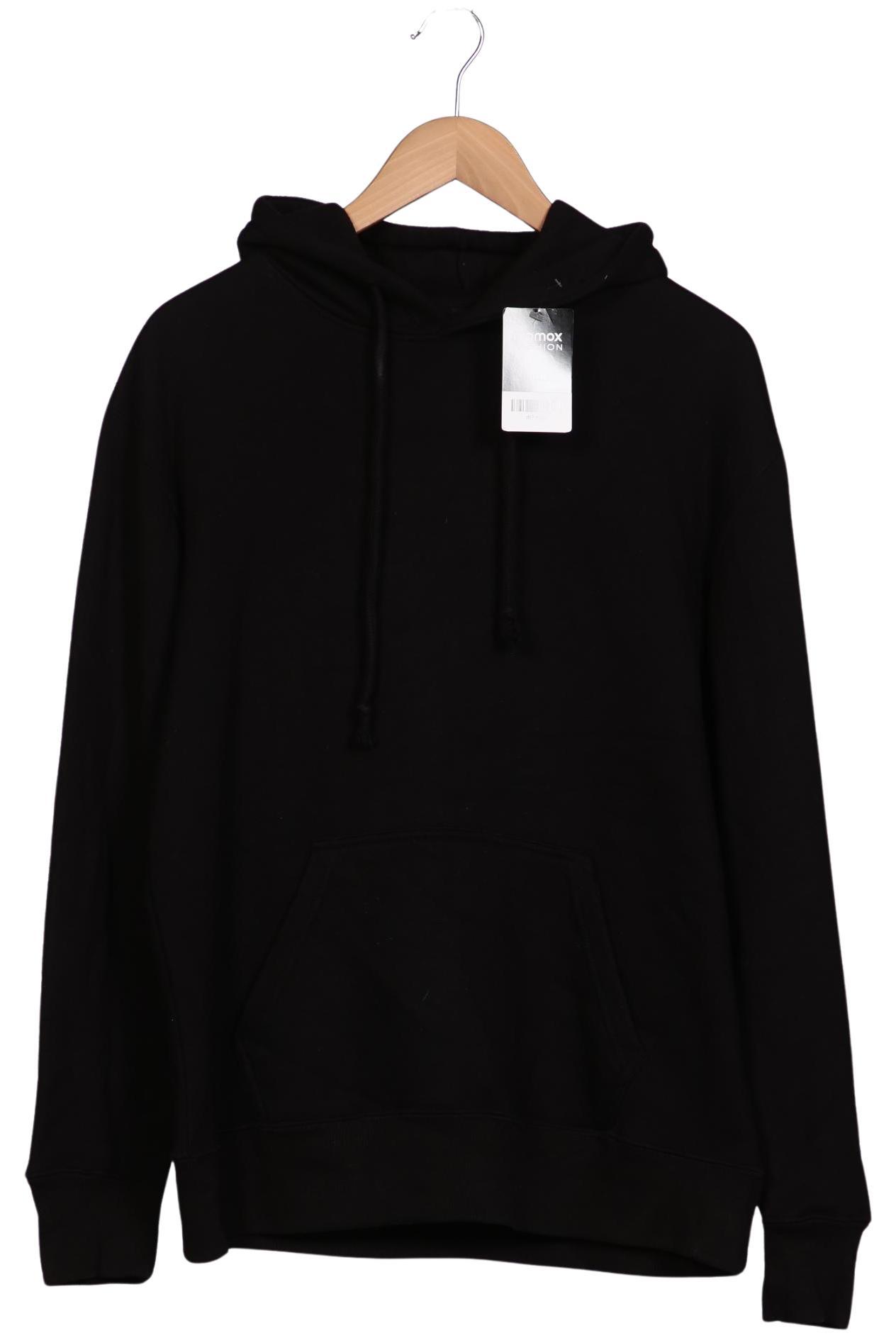 

Pull & Bear Herren Kapuzenpullover, schwarz, Gr. 48