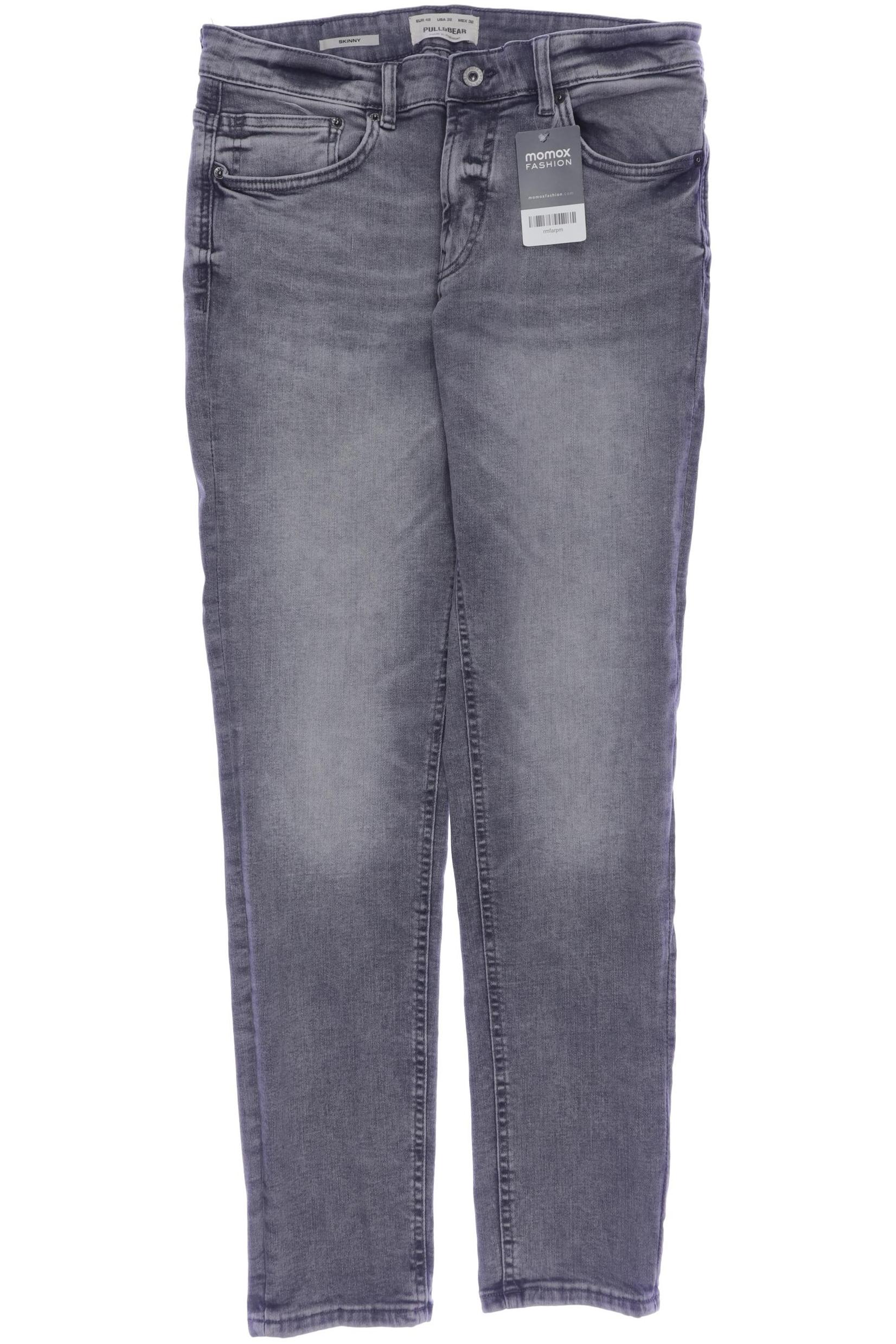 

Pull & Bear Herren Jeans, grau, Gr. 32