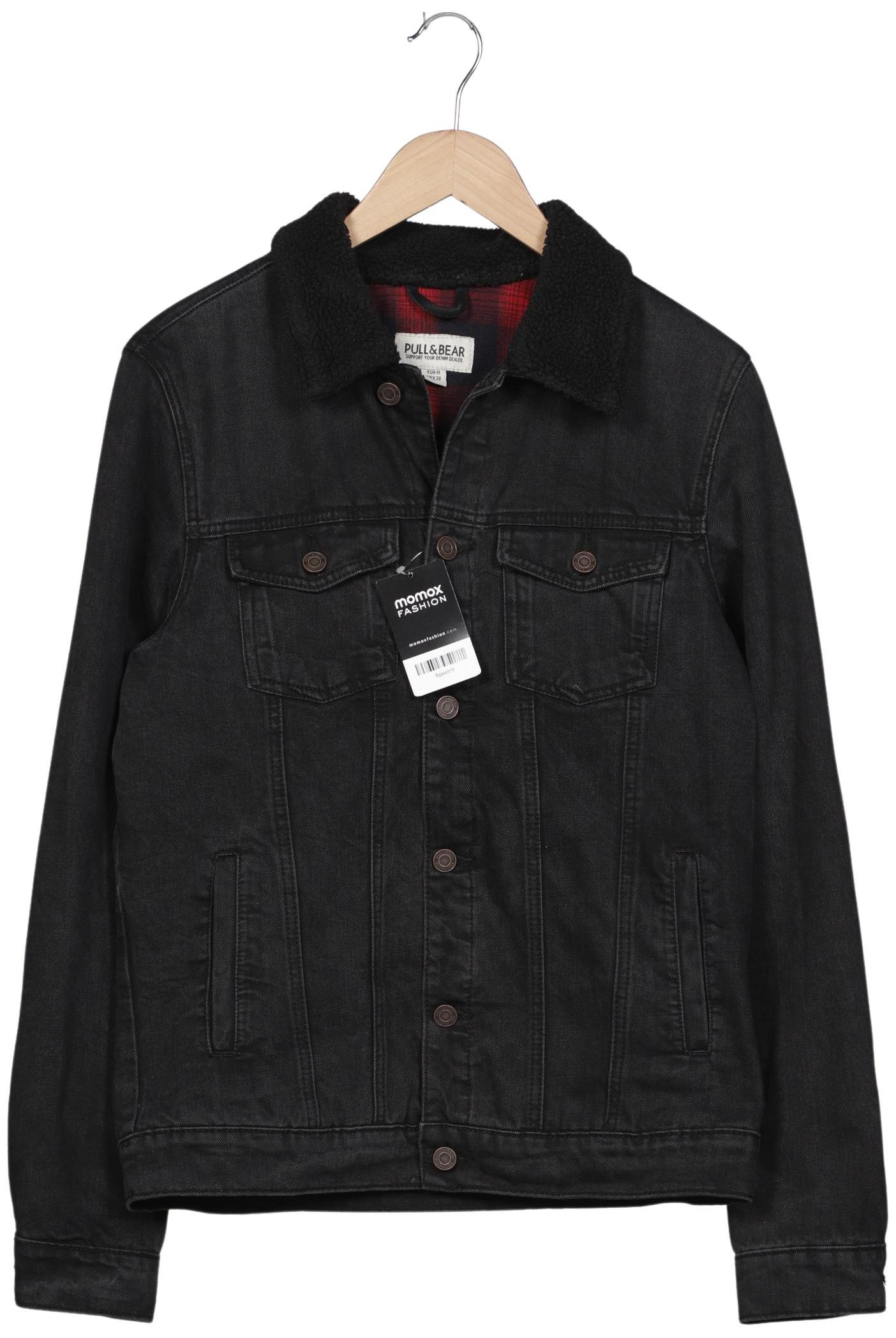 

Pull & Bear Herren Jacke, schwarz, Gr. 48