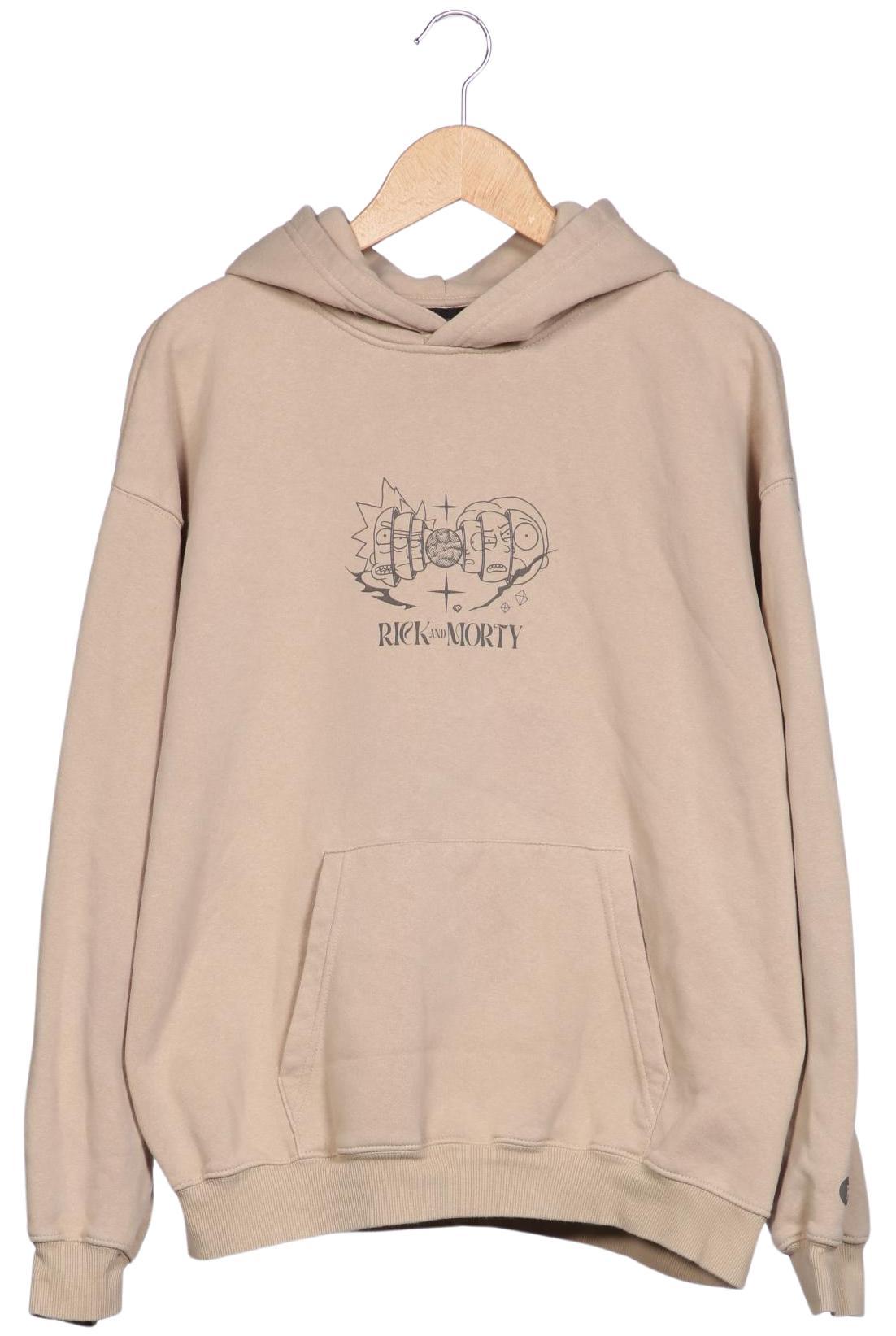 

Pull & Bear Herren Kapuzenpullover, beige, Gr. 48