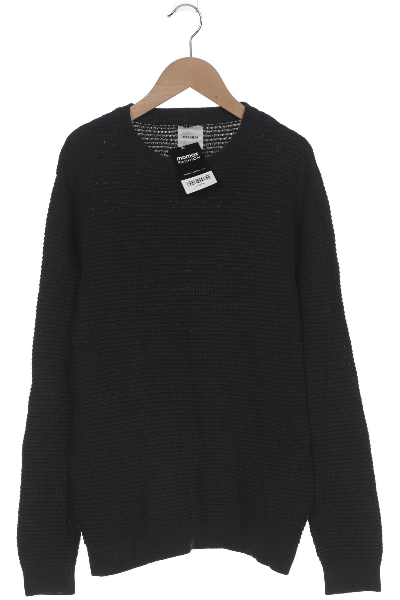 

Pull & Bear Herren Sweatshirt, schwarz, Gr. 52