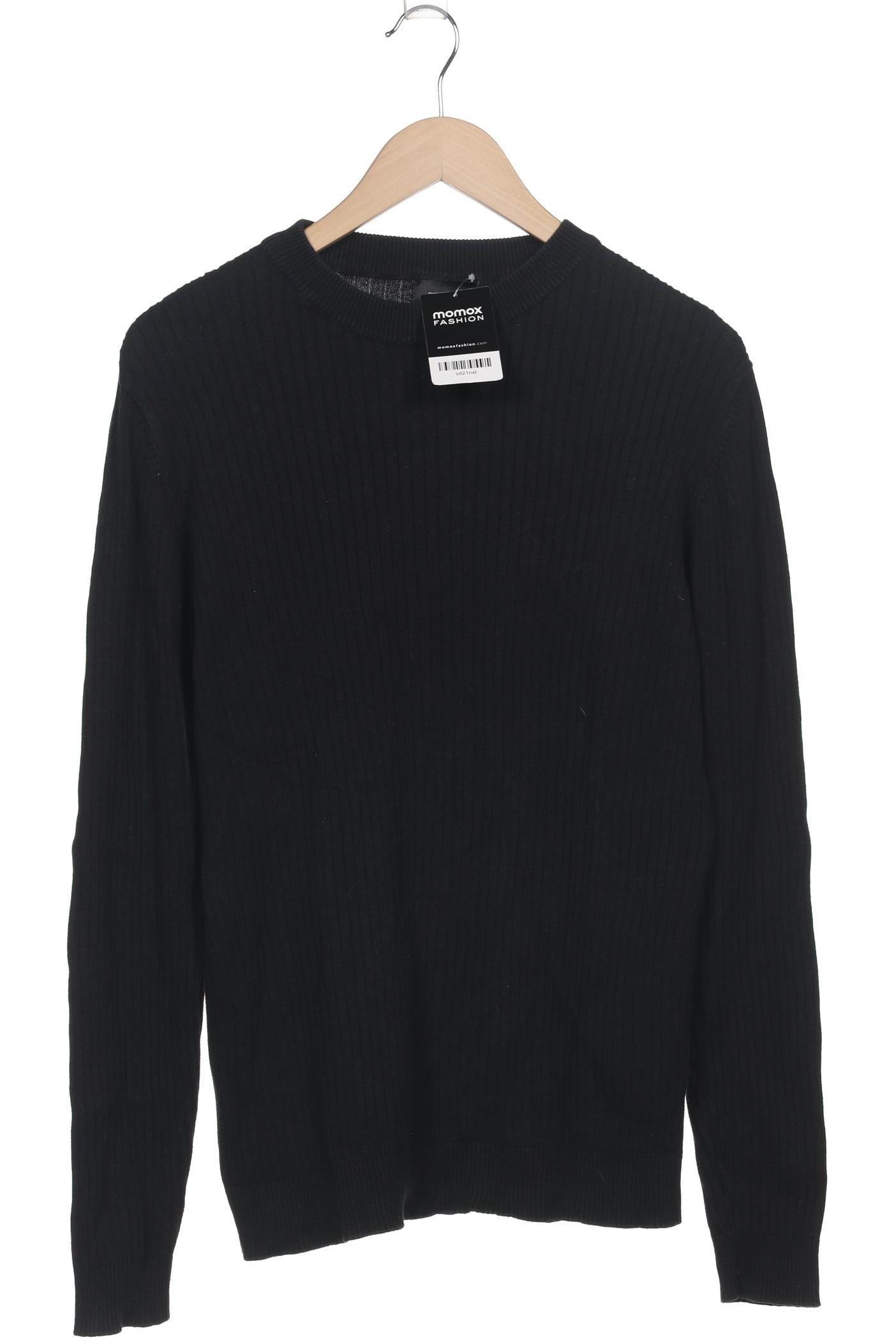 

Pull & Bear Herren Pullover, schwarz, Gr. 52