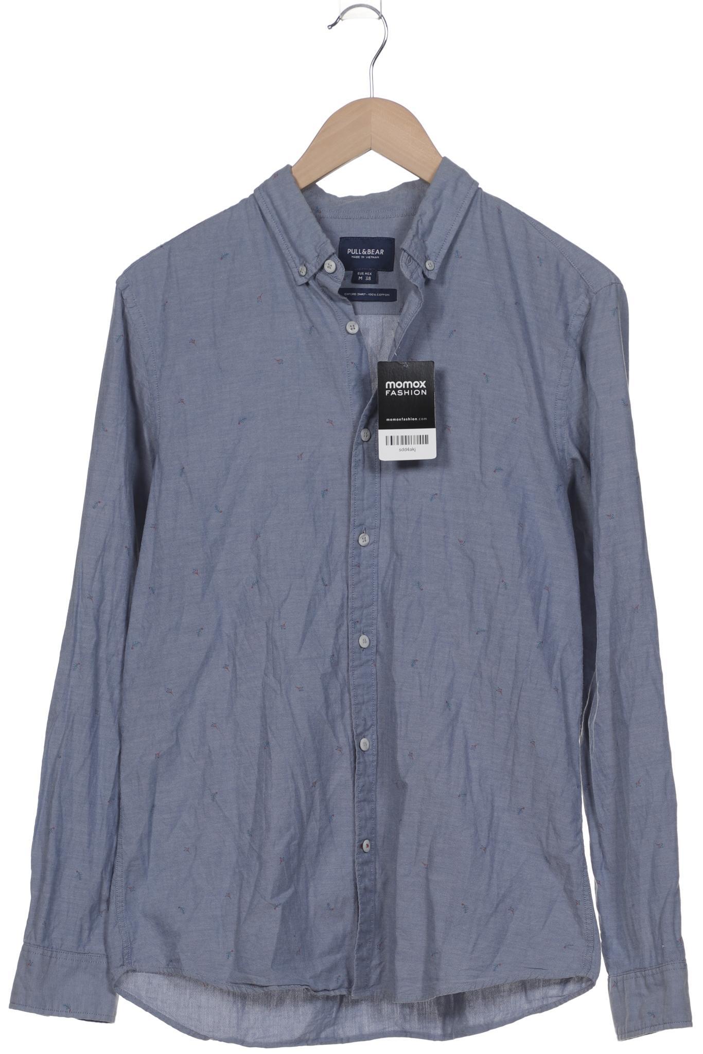 

Pull & Bear Herren Hemd, blau, Gr. 46
