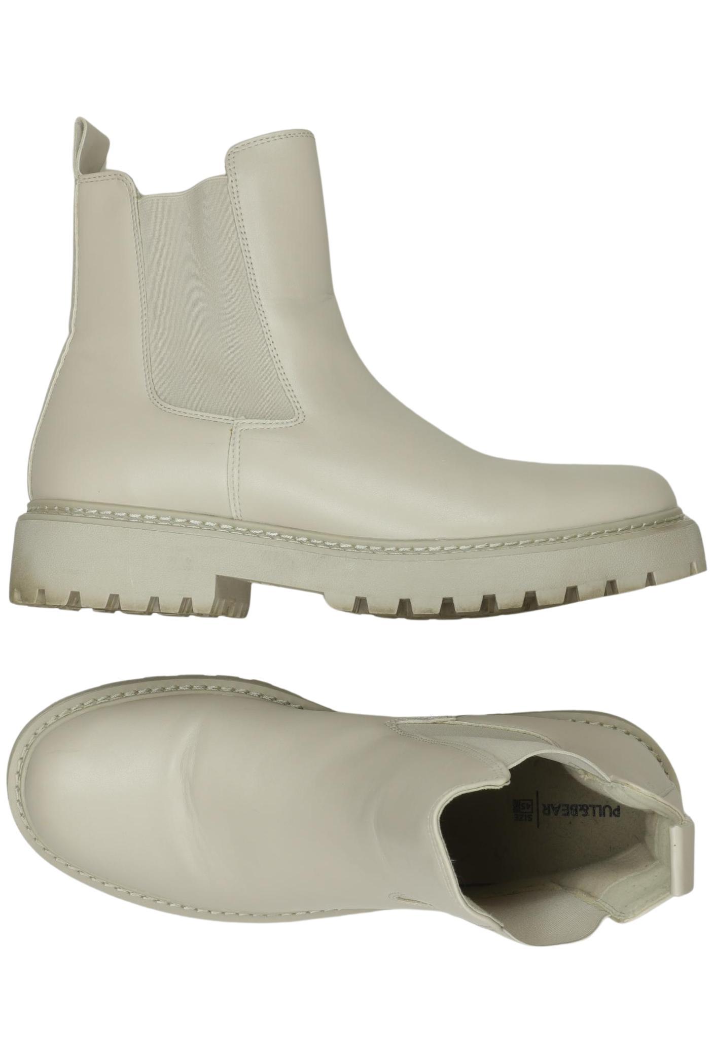

Pull & Bear Herren Stiefel, cremeweiß, Gr. 45